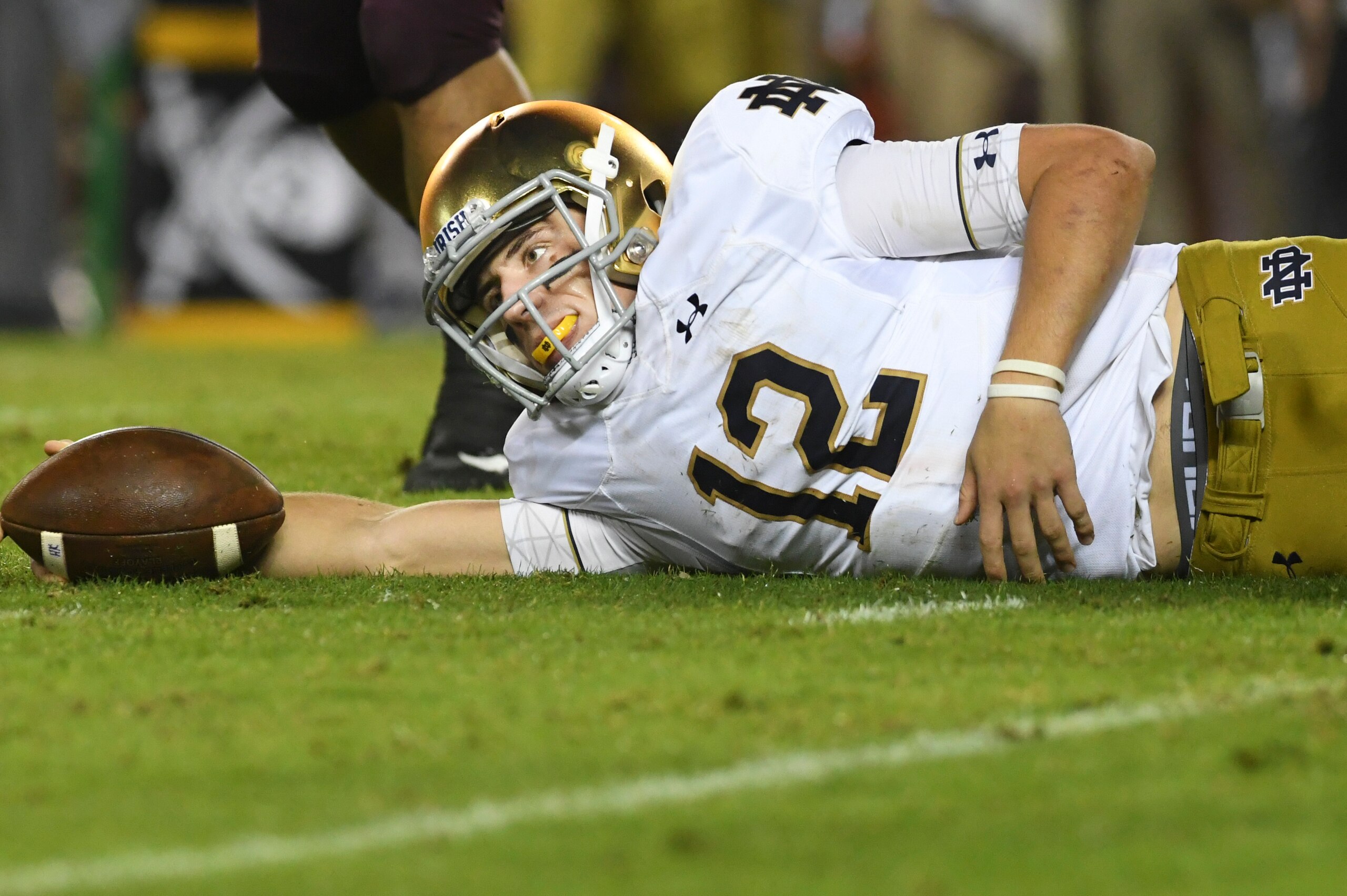 Notre Dame QB Ian Book