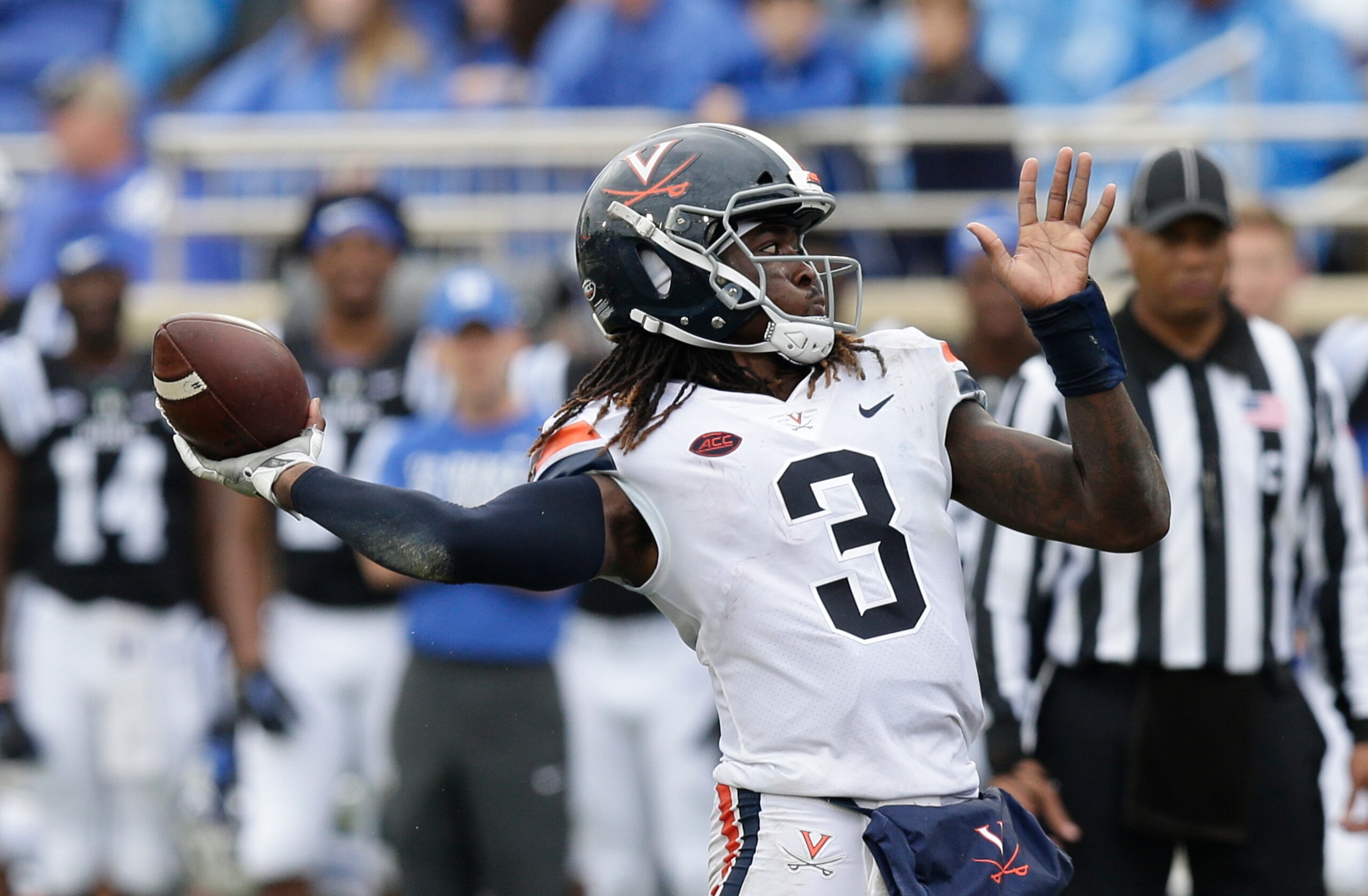 Virginia QB Bryce Perkins