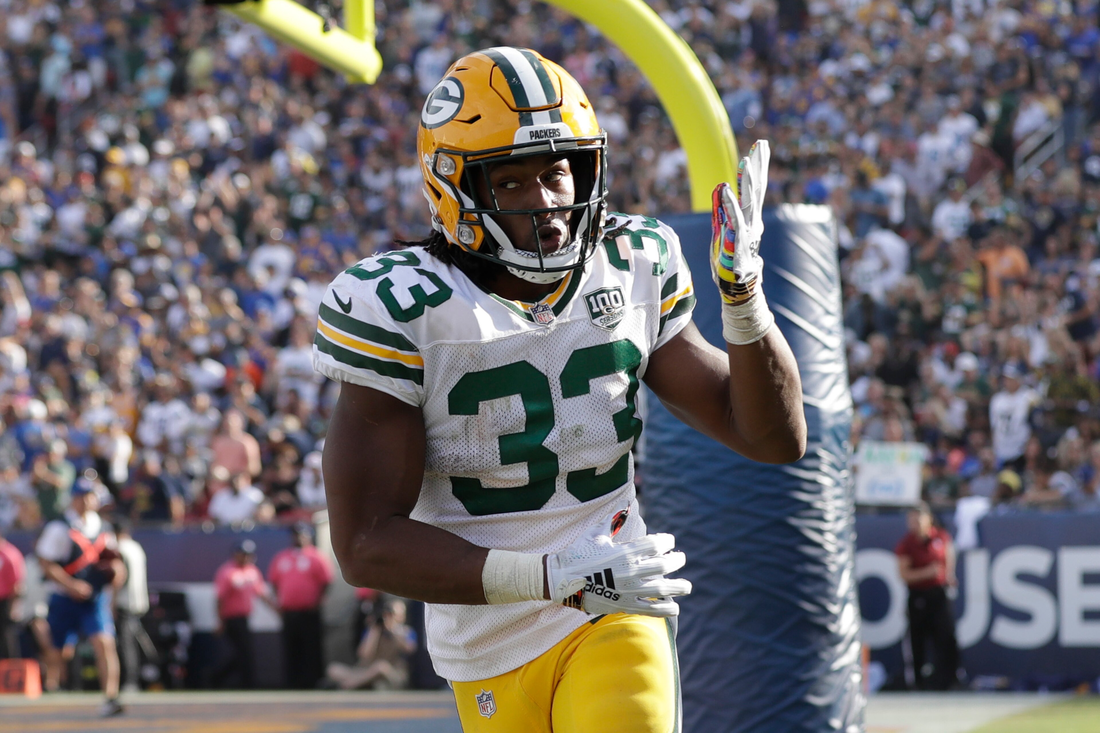 Aaron Jones made the most of his opportunities in Week 8.