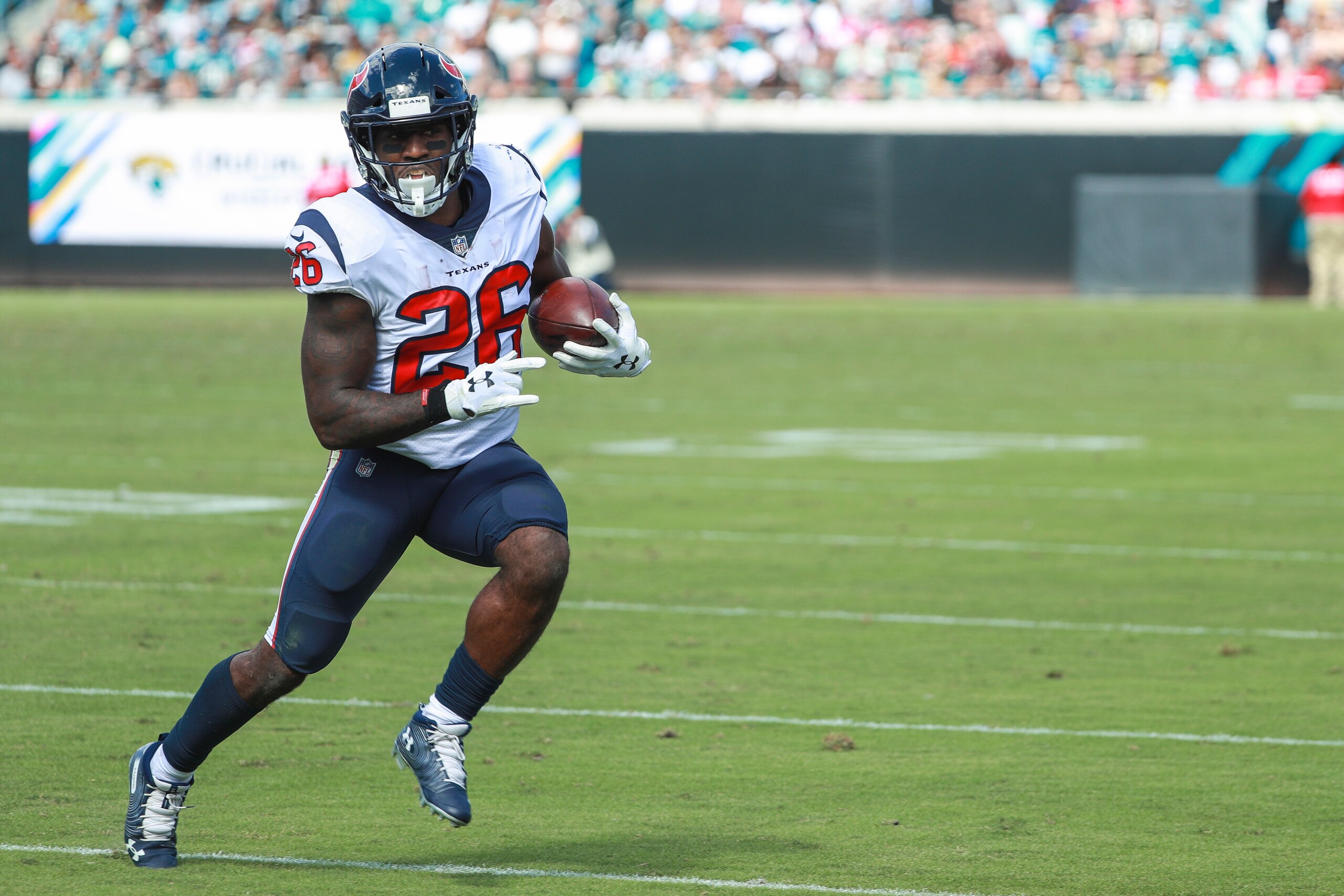 Lamar Miller should see a lot of open field in Denver.