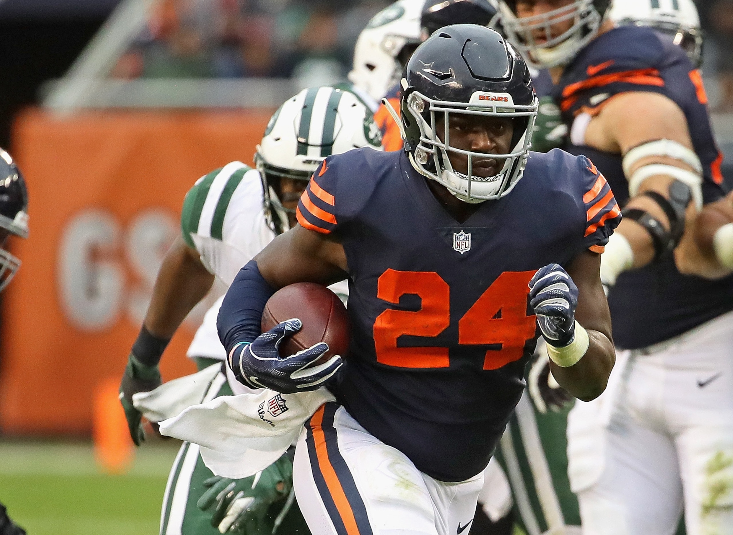 Jordan Howard's best game of the season came in Week 8.