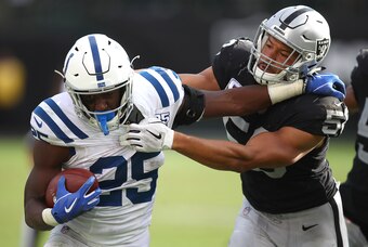 The Raiders had no answers for Marlon Mack.