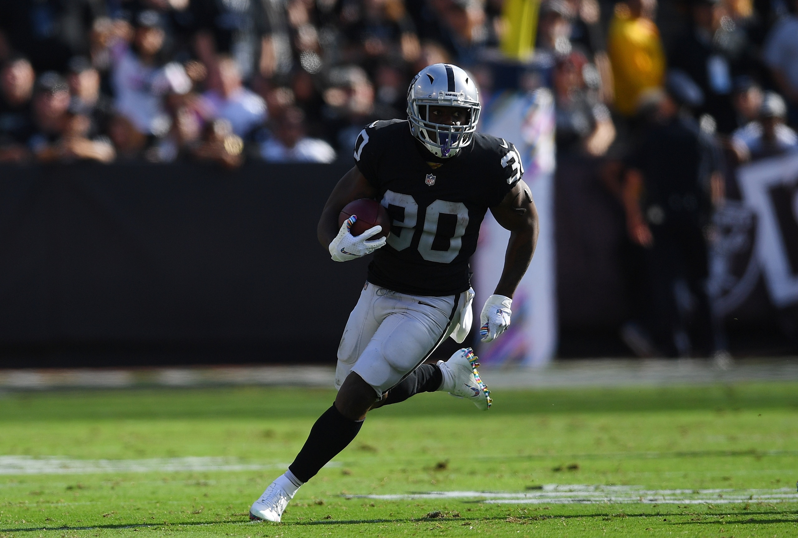 Jalen Richard was the busiest Raiders receiver against the Colts.
