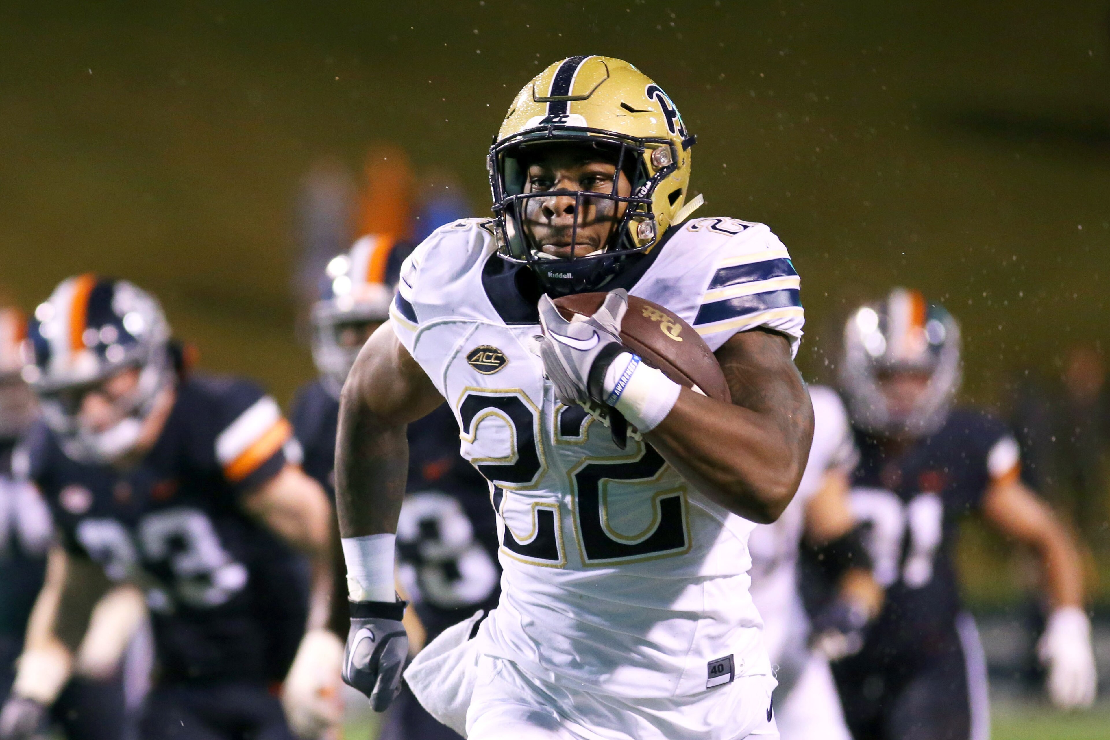 Pitt RB Darrin Hall