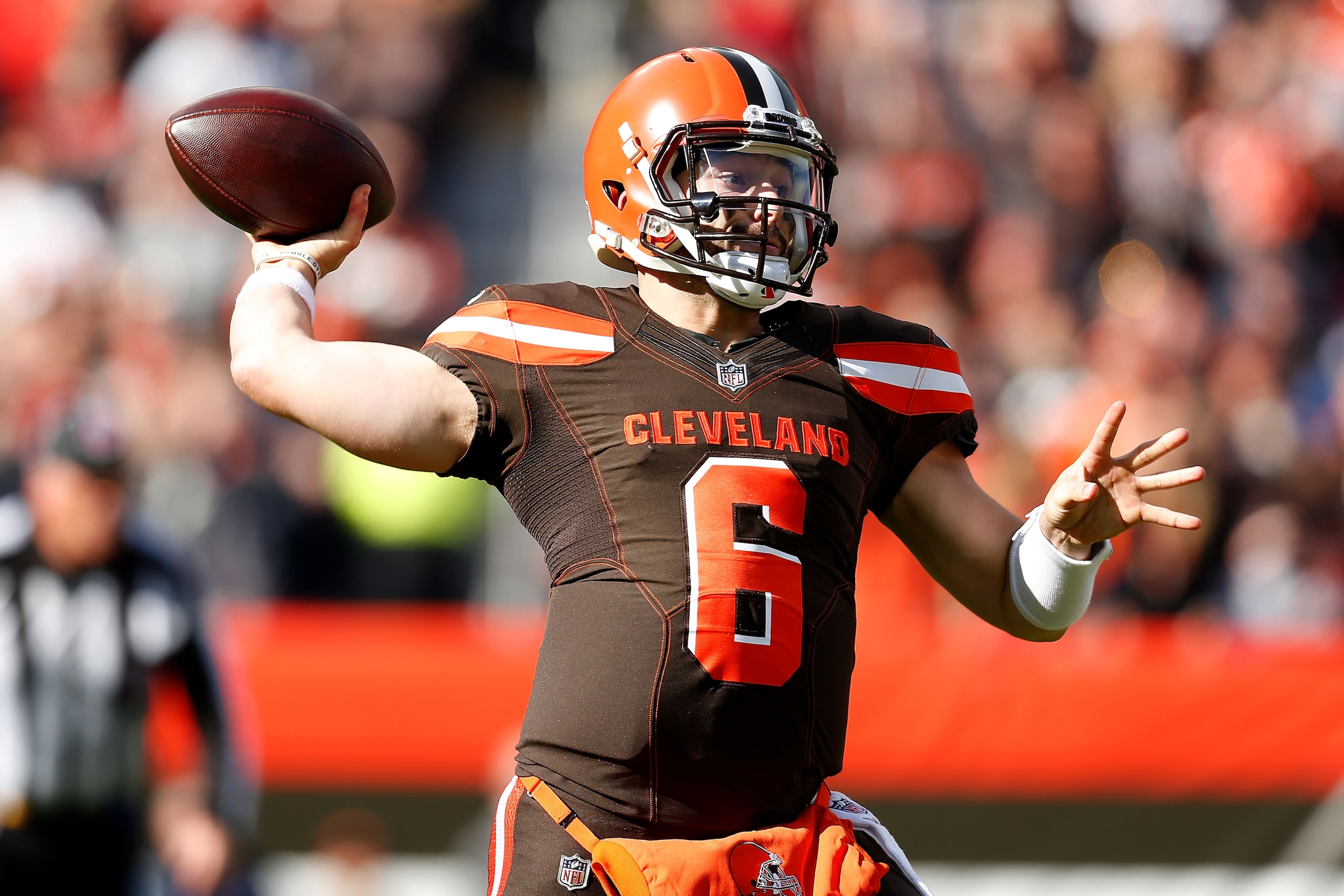 Baker Mayfield draws a beatable matchup with the Falcons this weekend.