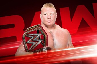Brock Lesnar as WWE universal champion.