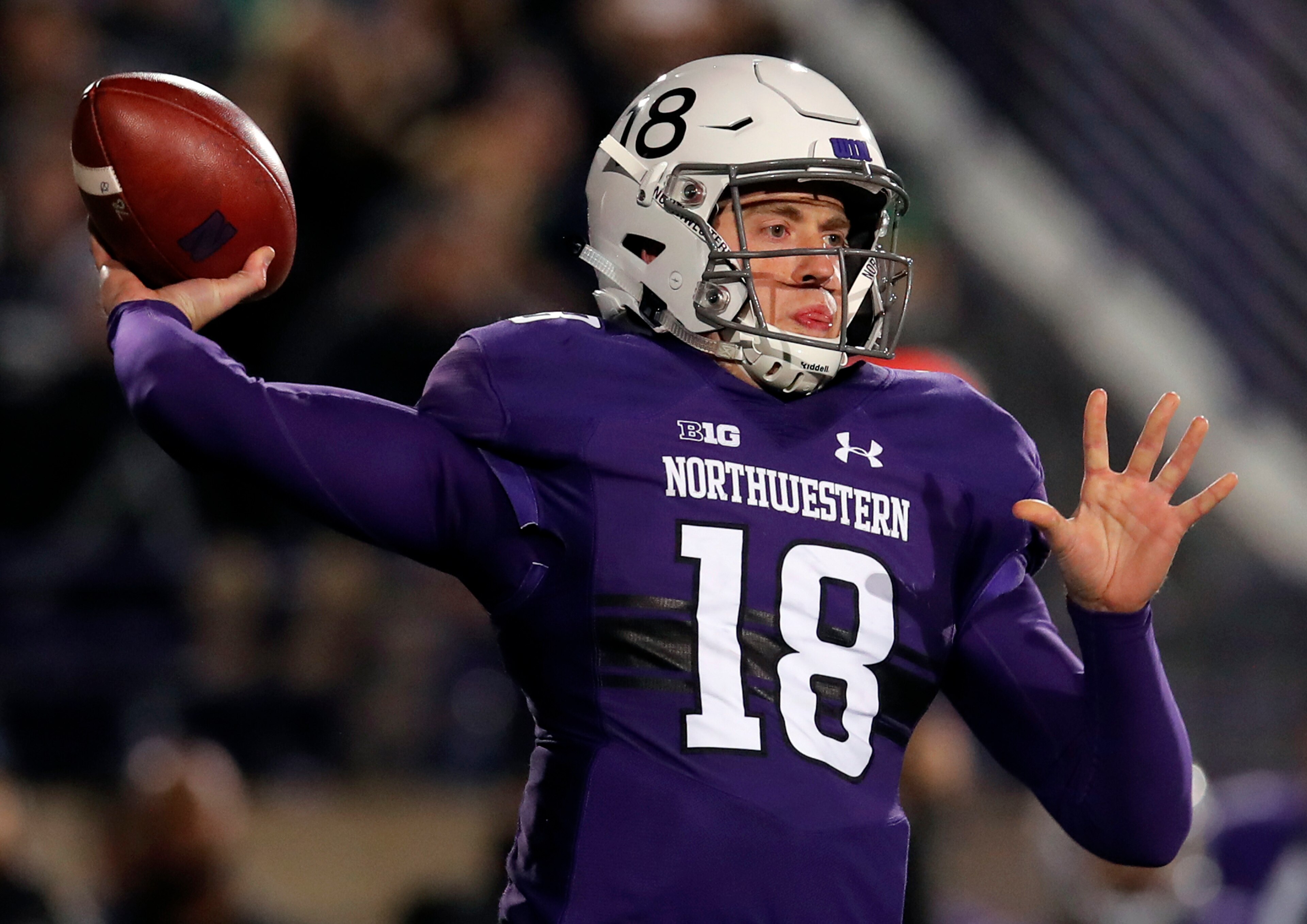 Northwestern QB Clayton Thorson Northwestern QB Clayton Thorson