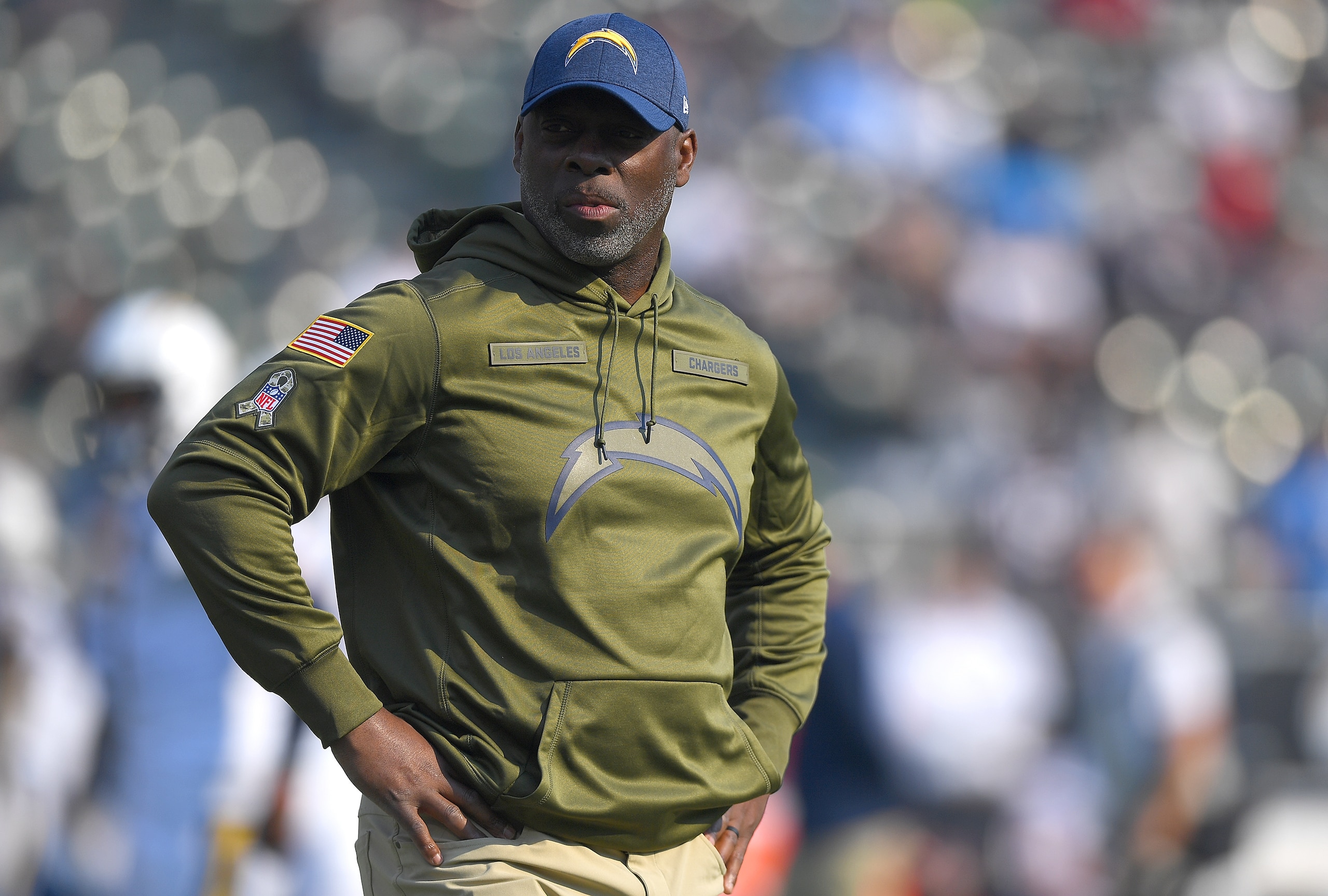 Head coach Anthony Lynn