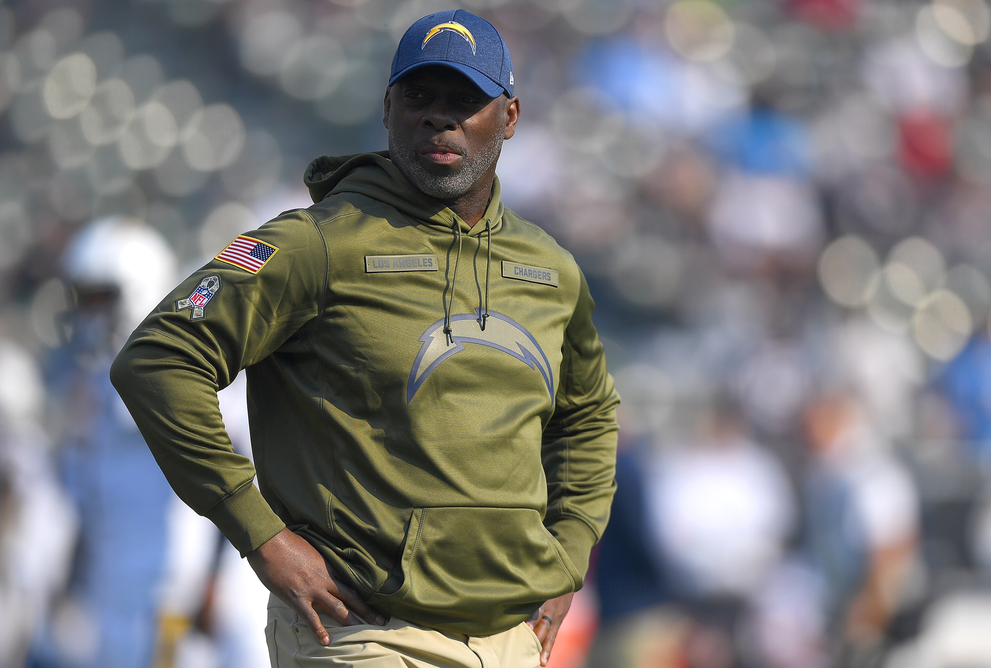Head coach Anthony Lynn
