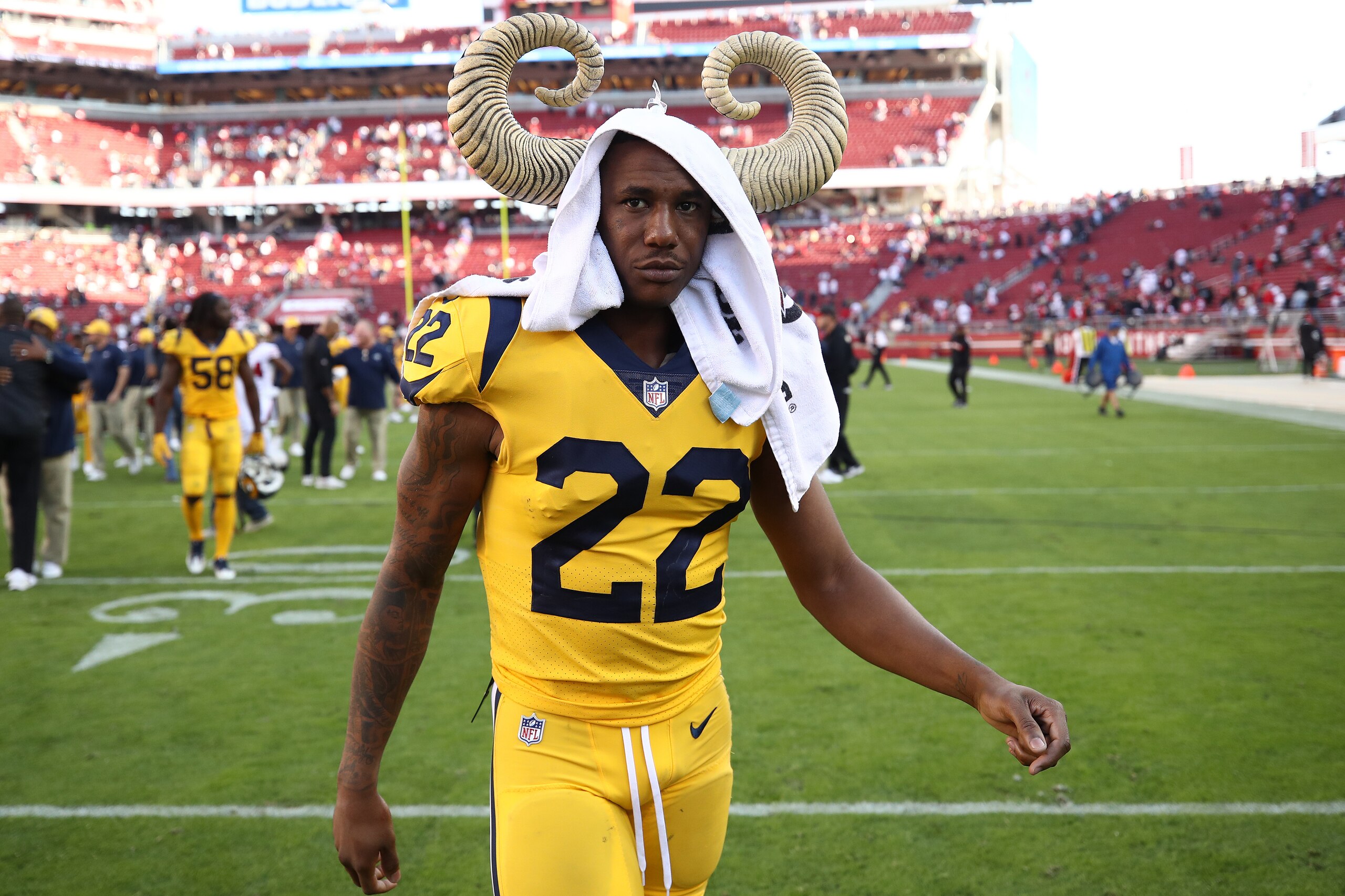 Cornerback Marcus Peters