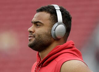 Defensive end Solomon Thomas