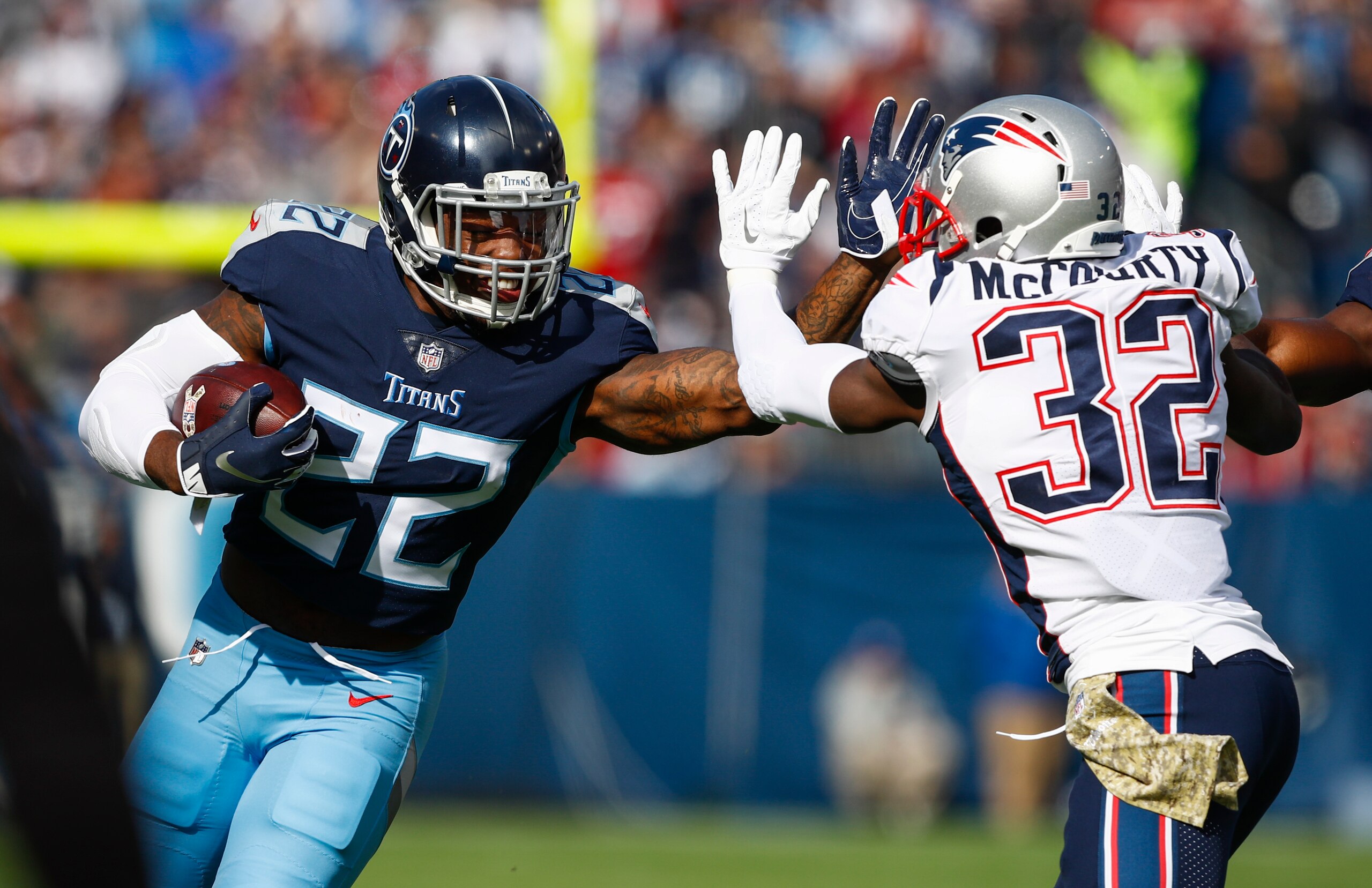 Derrick Henry must score to have any kind of fantasy value. Derrick Henry must score to have any kind of fantasy value.