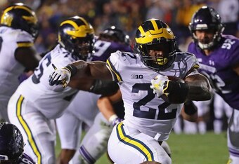 Michigan RB Karan Higdon