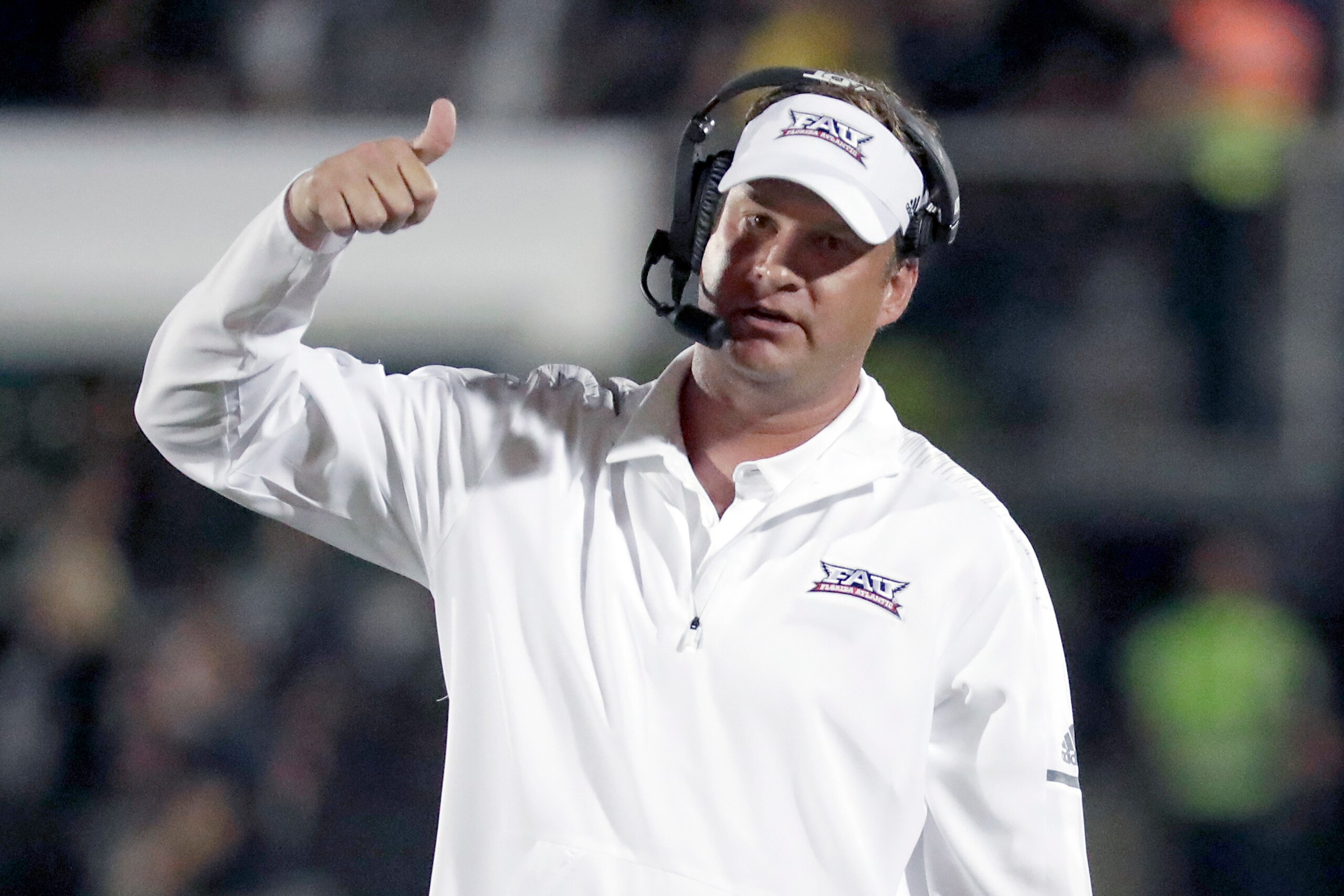Florida Atlantic head coach Lane Kiffin