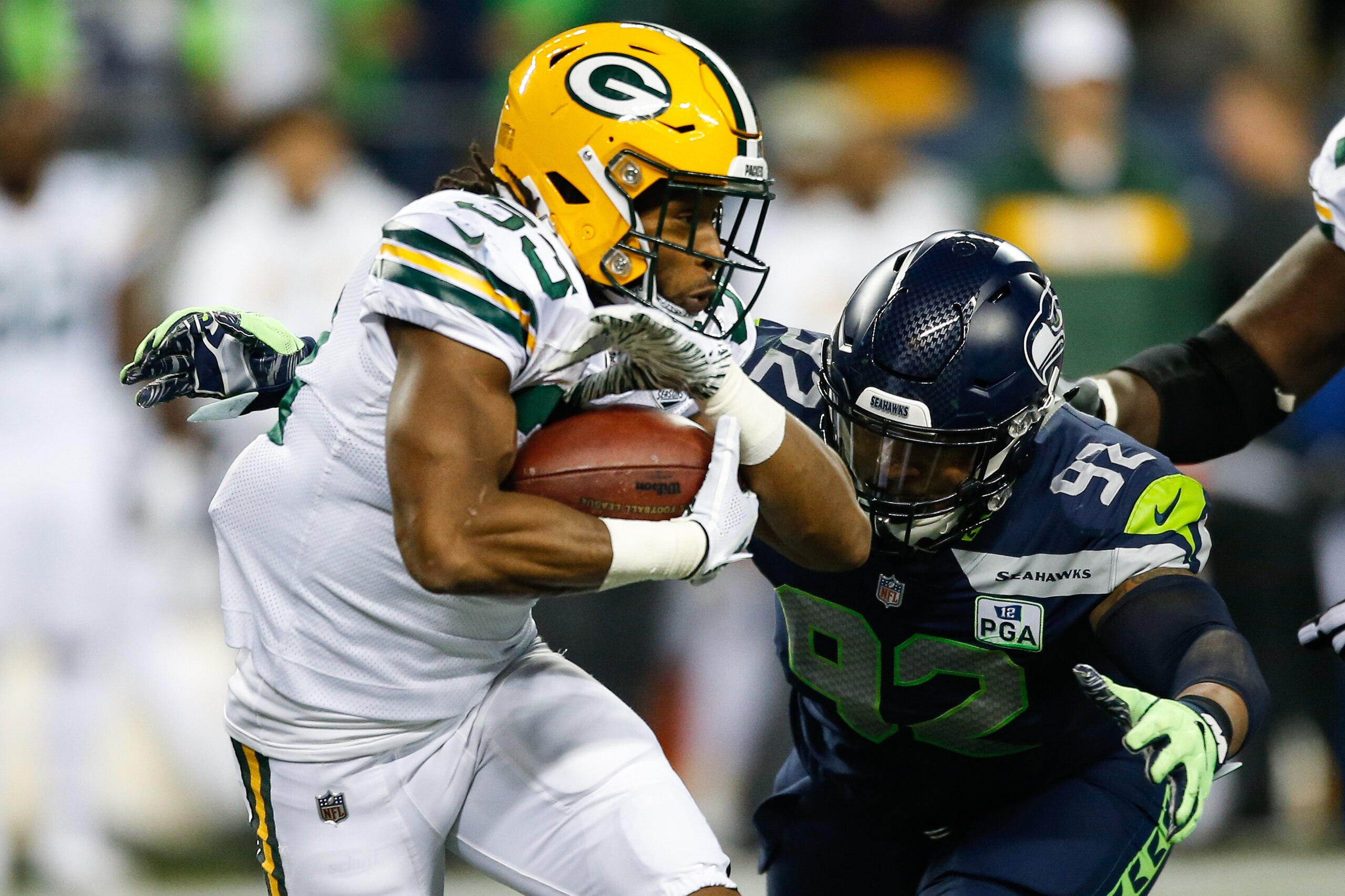 Aaron Jones is finally seeing the volume he deserves.