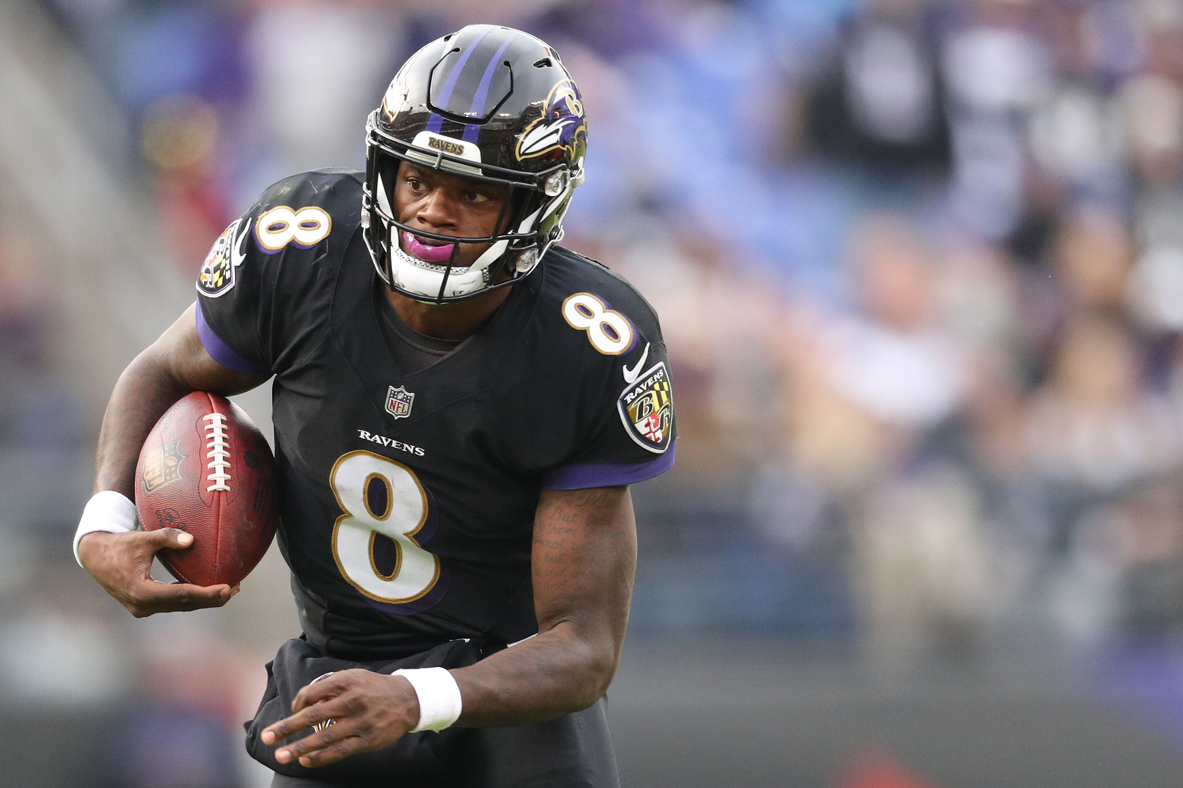 Lamar Jackson's legs are the source of his fantasy value.