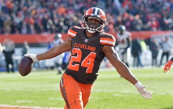 Nick Chubb's hot streak should continue against the Bengals.