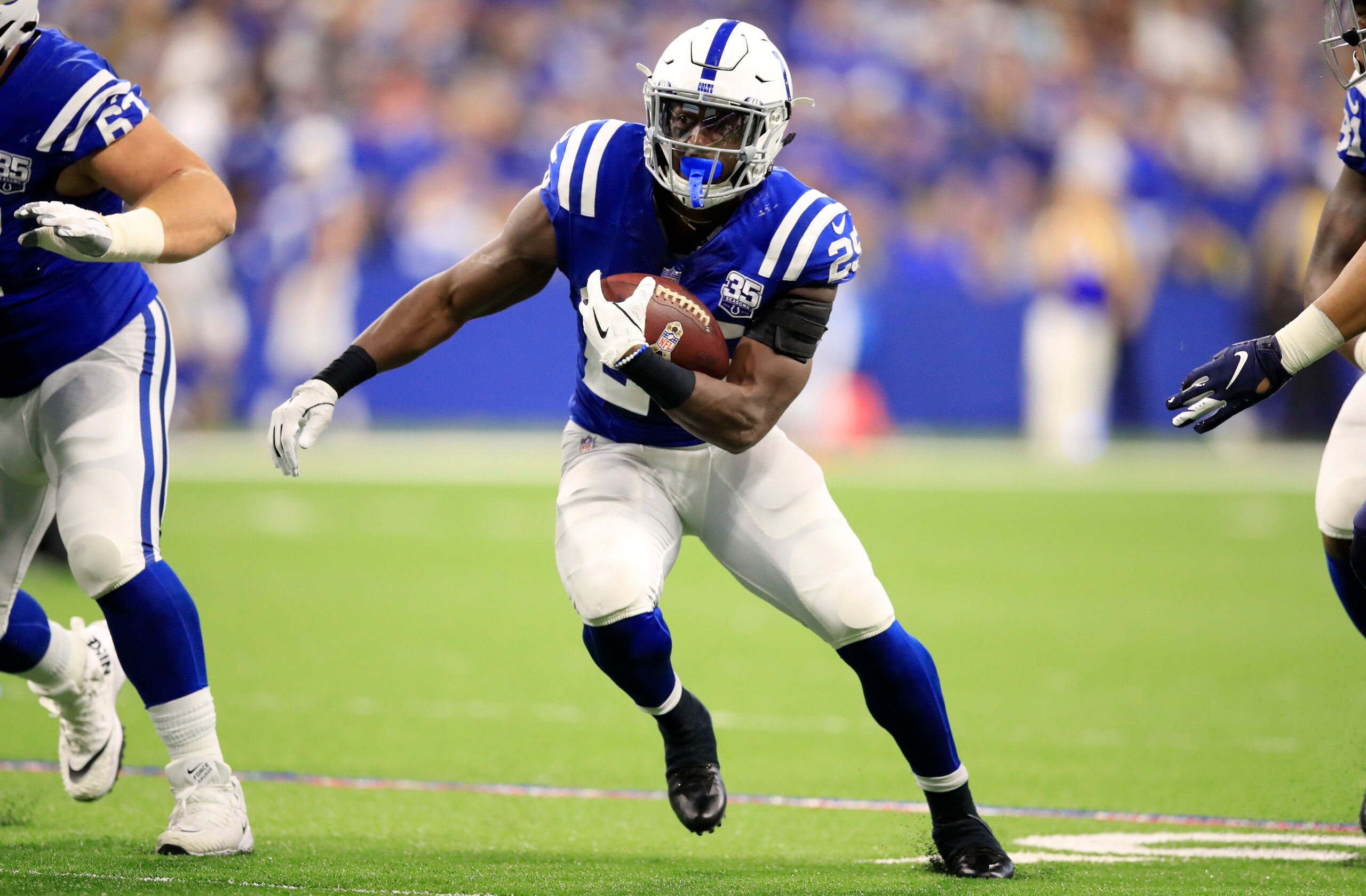 Marlon Mack has cooled off a bit after a hot streak.