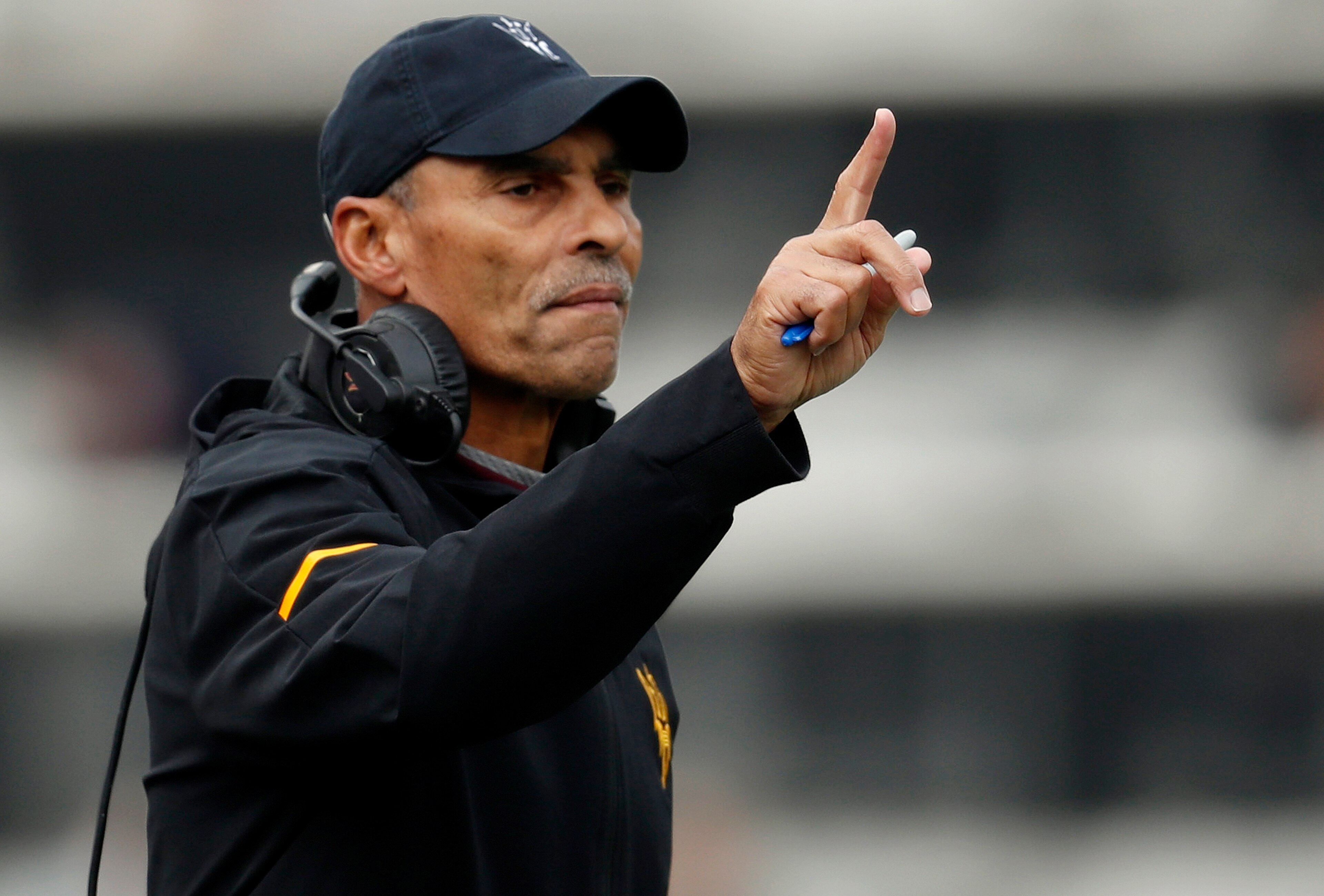 Arizona State head coach Herm Edwards Arizona State head coach Herm Edwards