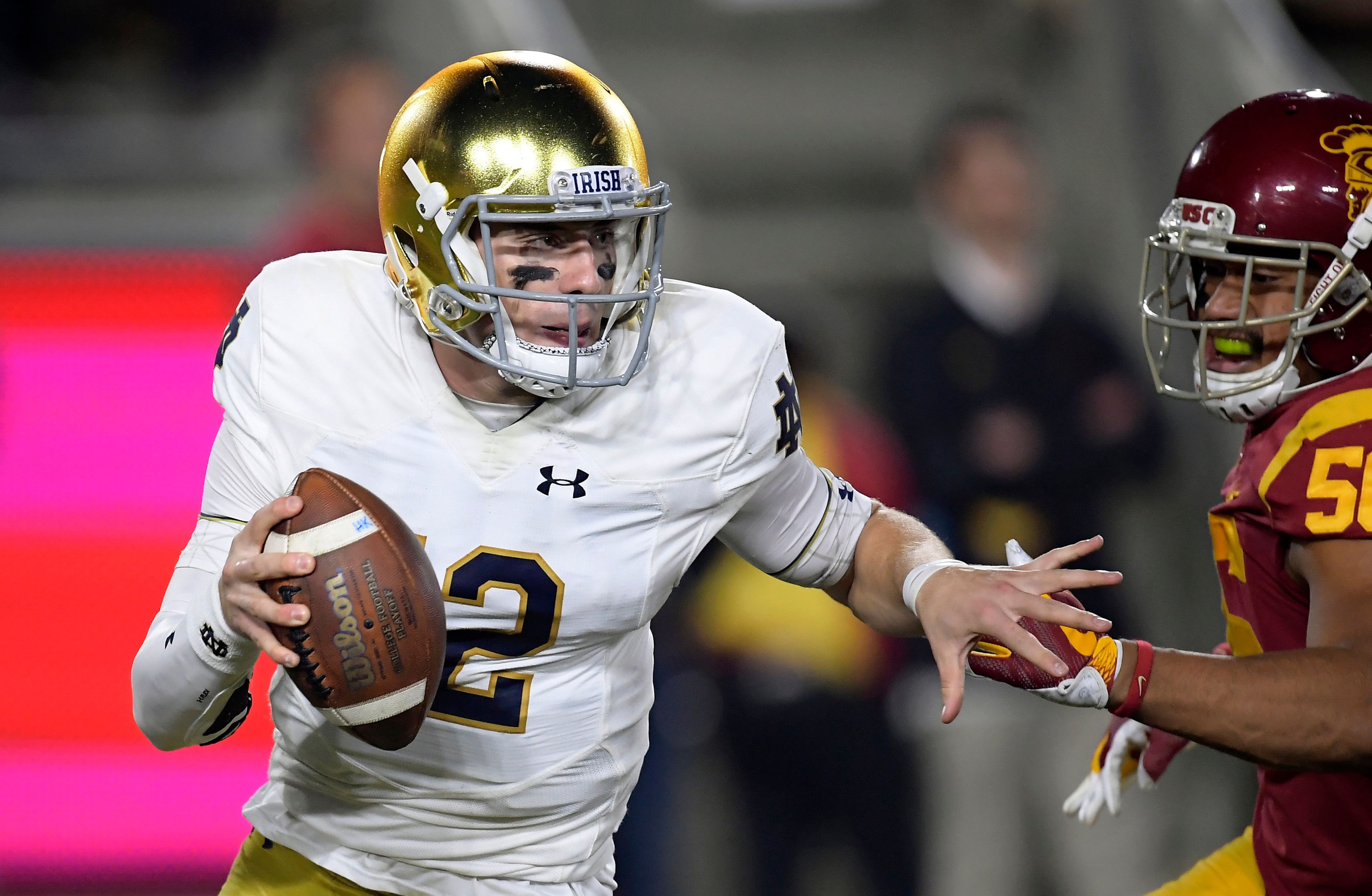 Notre Dame QB Ian Book Notre Dame QB Ian Book