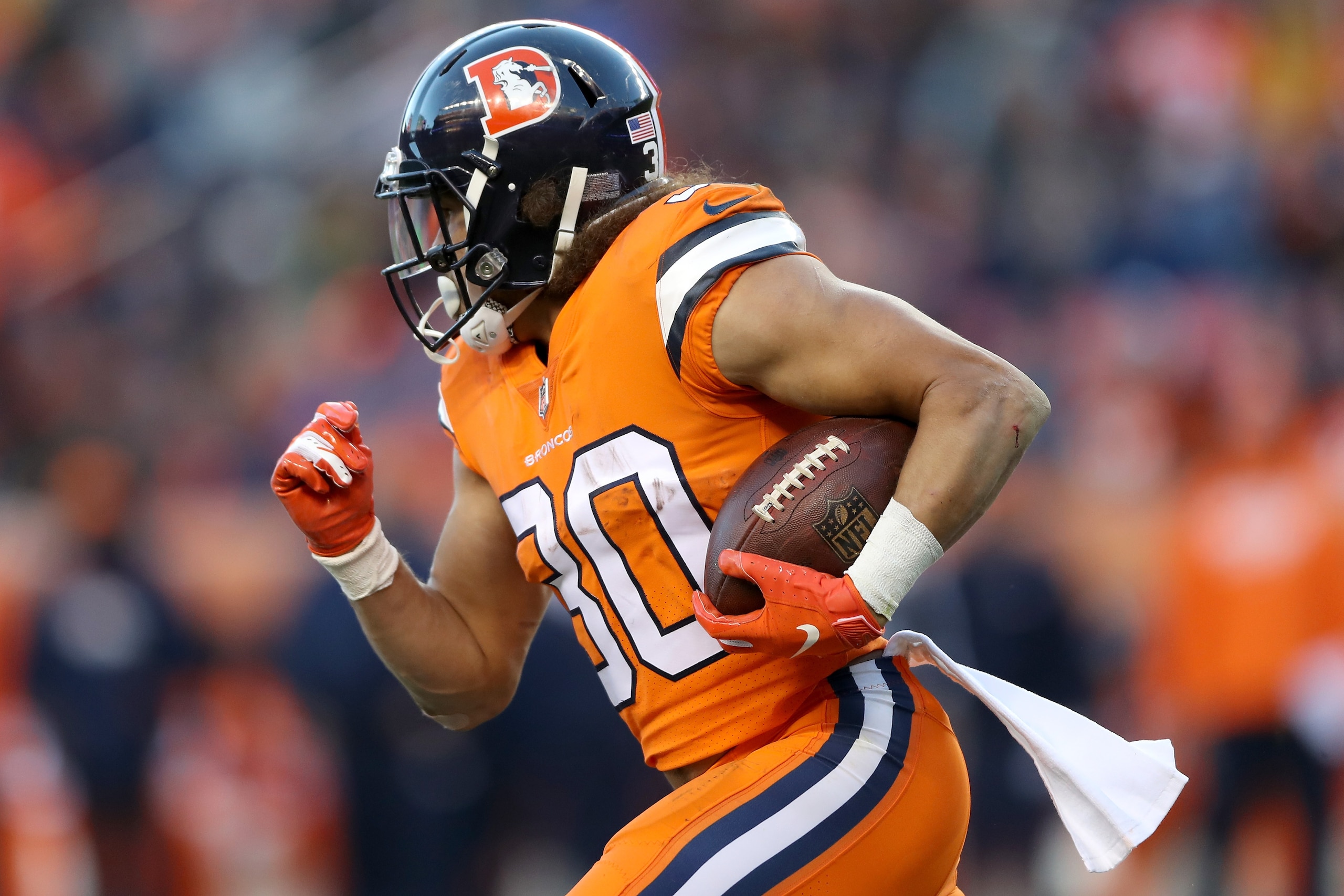 Phillip Lindsay could run you into the fantasy playoffs.