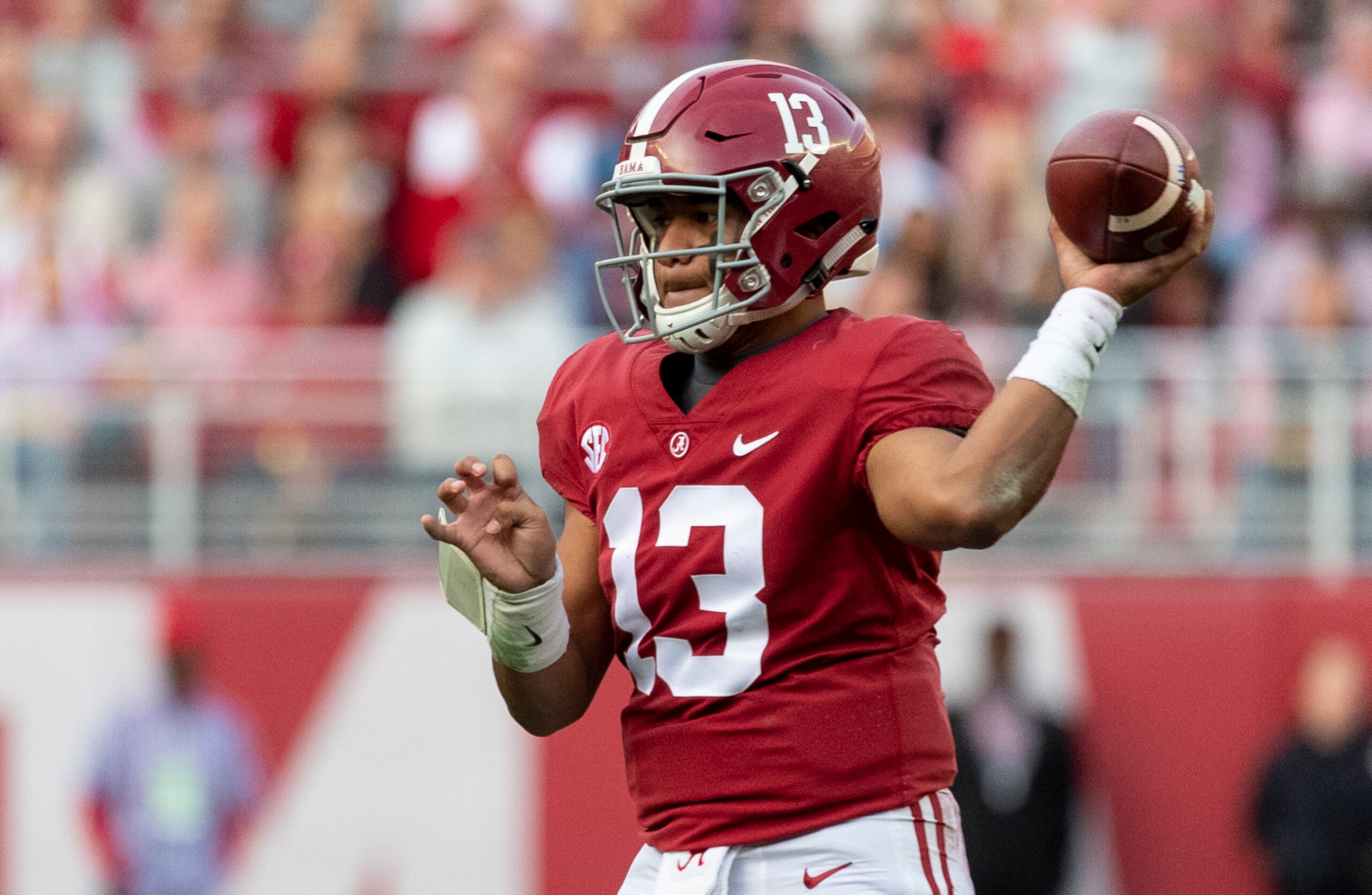 Alabama QB Tua Tagovailoa Alabama QB Tua Tagovailoa