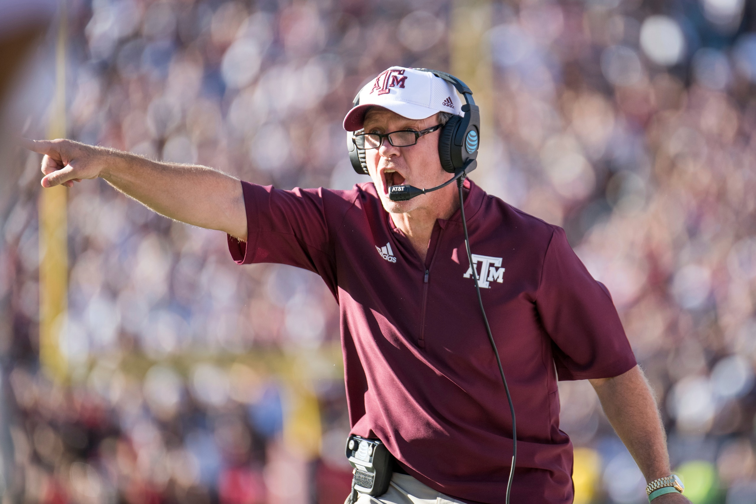 Texas A&M head coach Jimbo Fisher