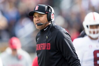 Stanford head coach David Shaw