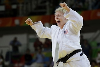 Kayla Harrison at the 2016 Olympics