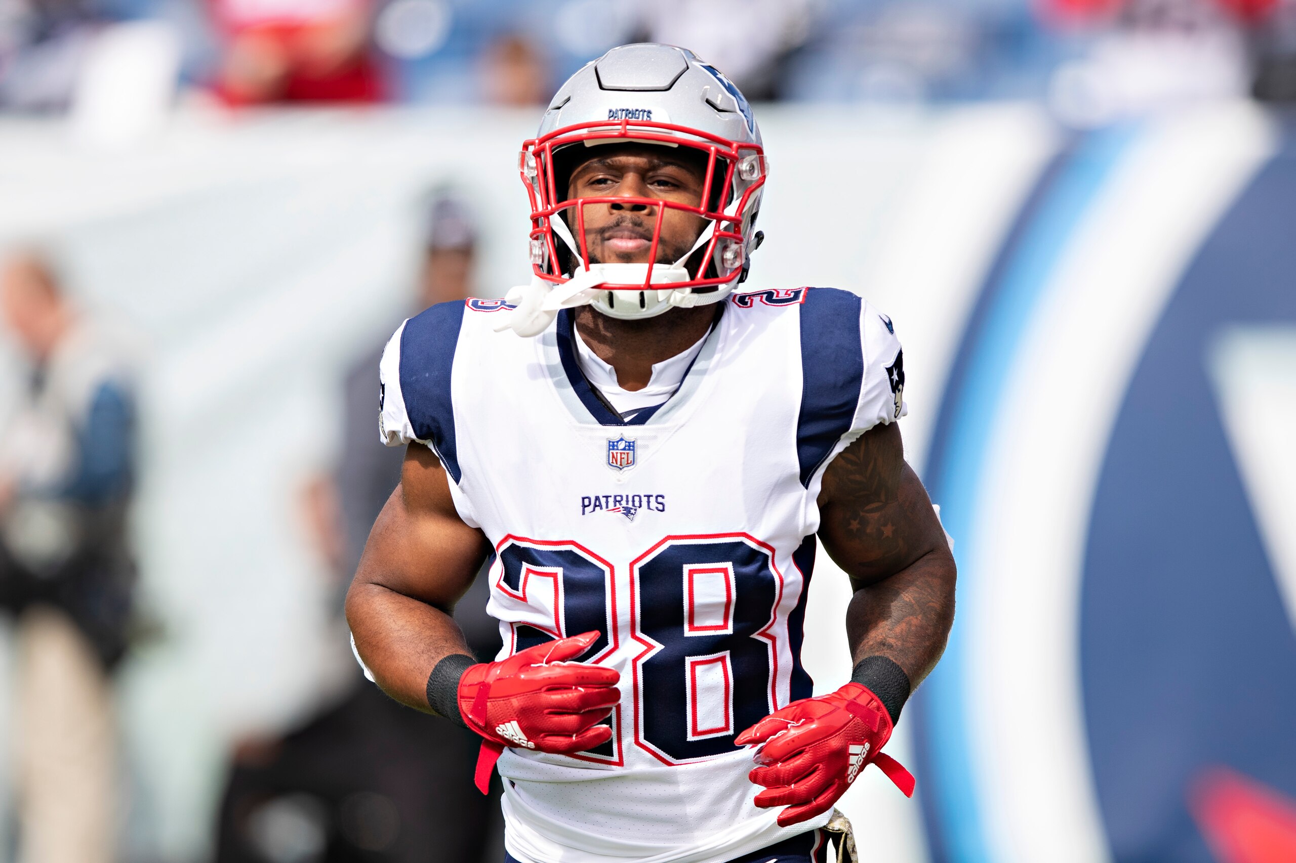 James White's snaps continue to dwindle.