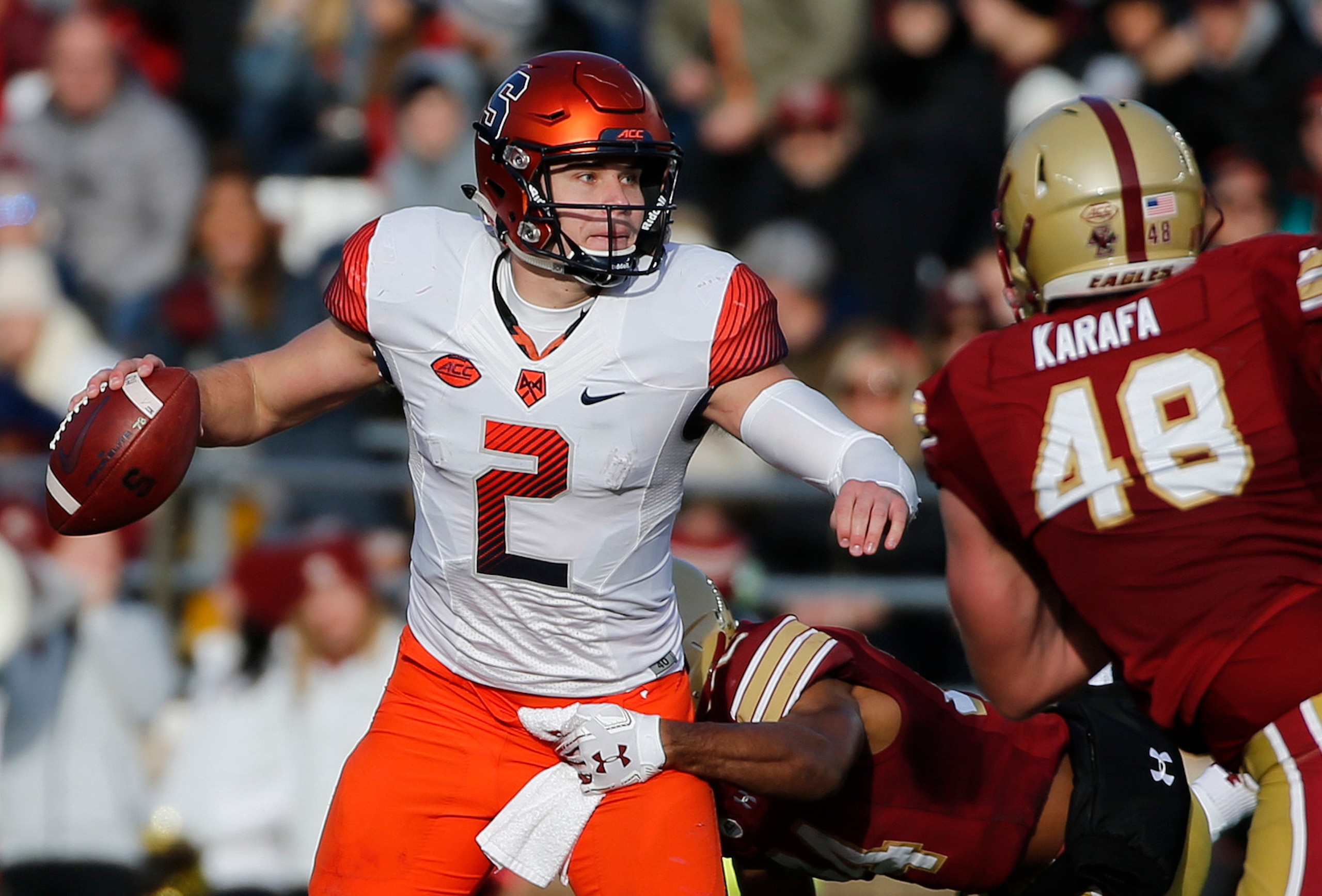 Syracuse QB Eric Dungey Syracuse QB Eric Dungey