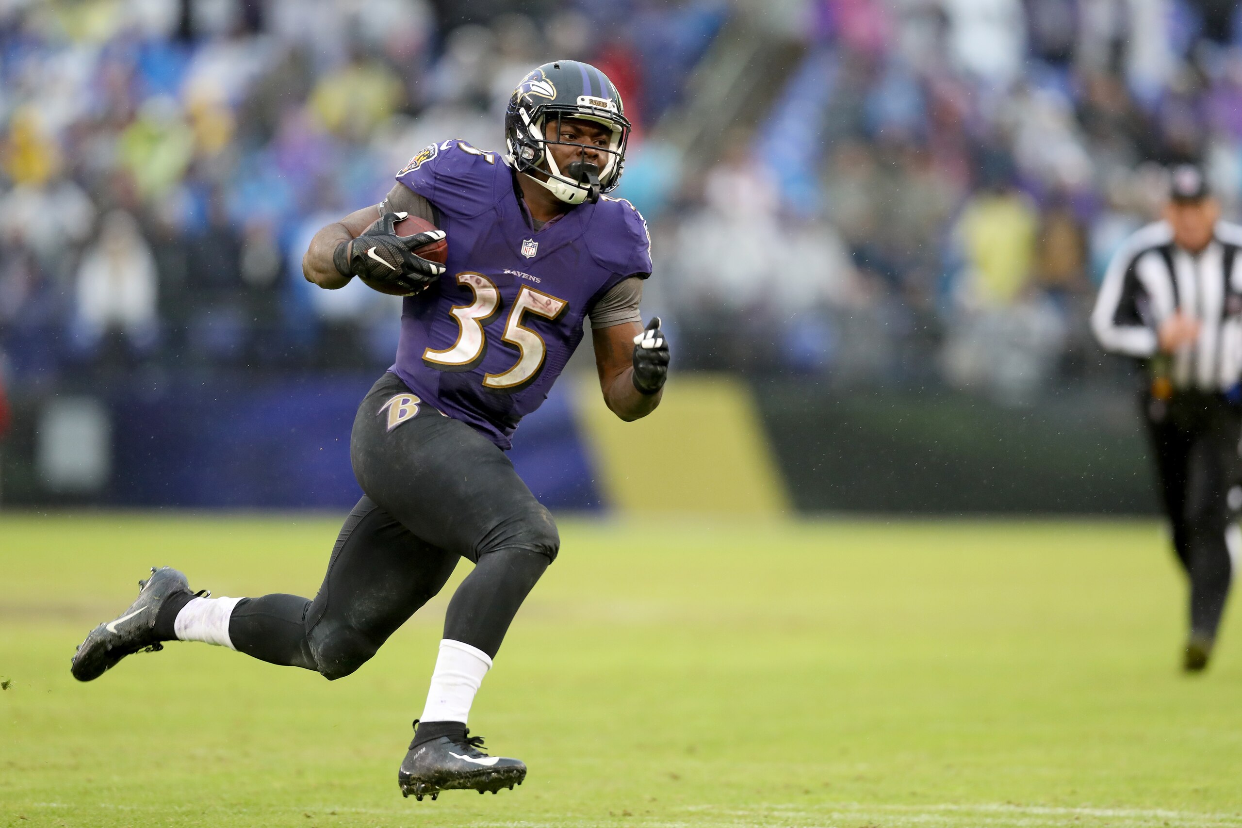 Gus Edwards is still leading the way in the Ravens backfield.