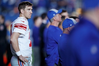 New York Giants quarterback Eli Manning