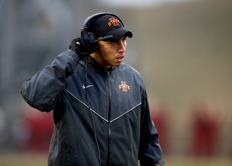 Iowa State head coach Matt Campbell