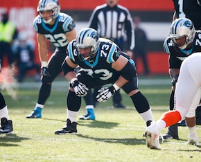 Carolina Panthers left guard Greg Van Roten