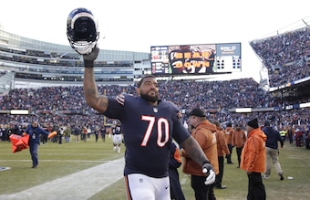 Chicago Bears right tackle Bobby Massie