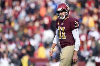 Washington Redskins quarterback Alex Smith