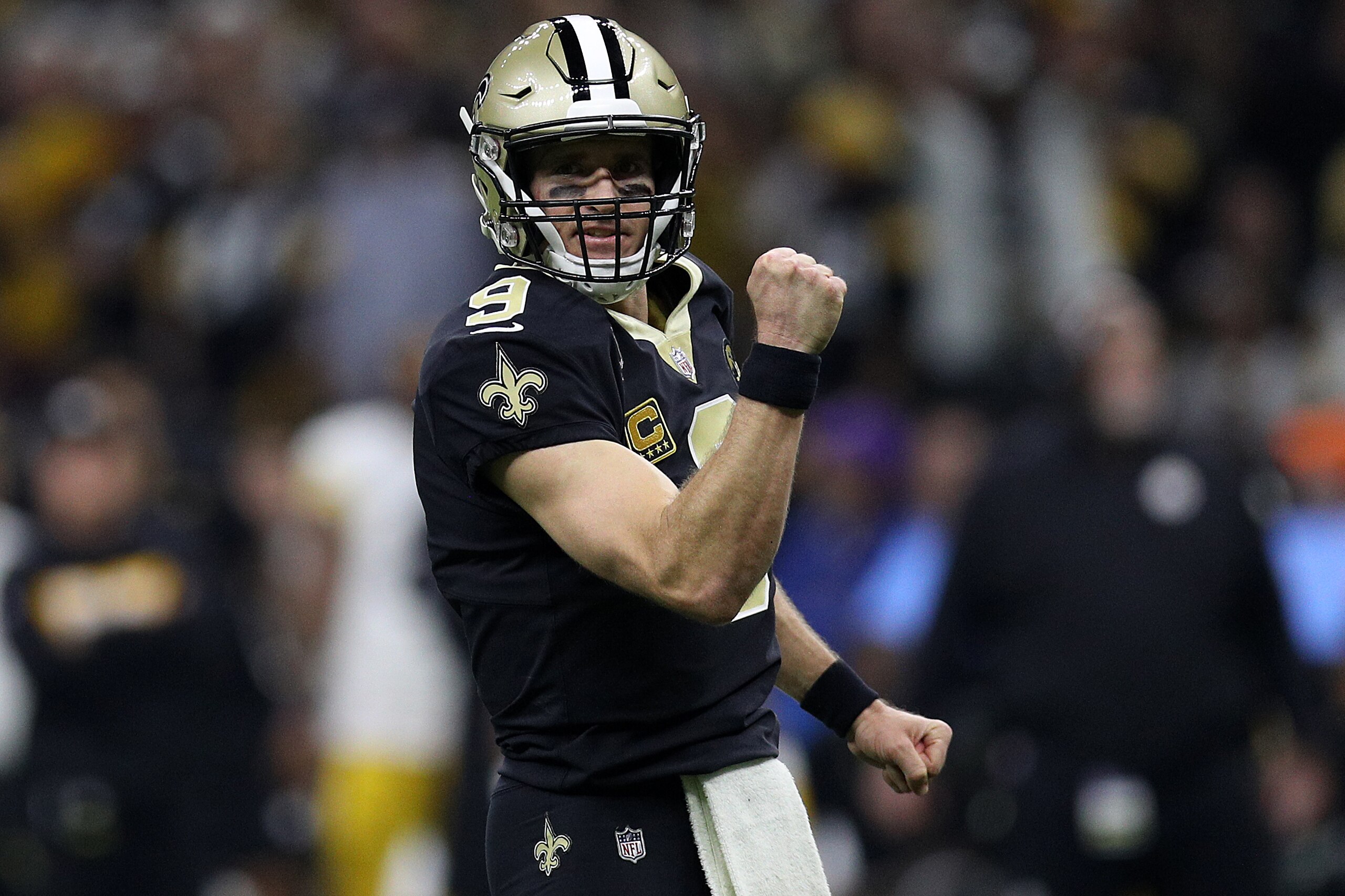 Drew Brees and the Saints locked up the top seed in the NFC.