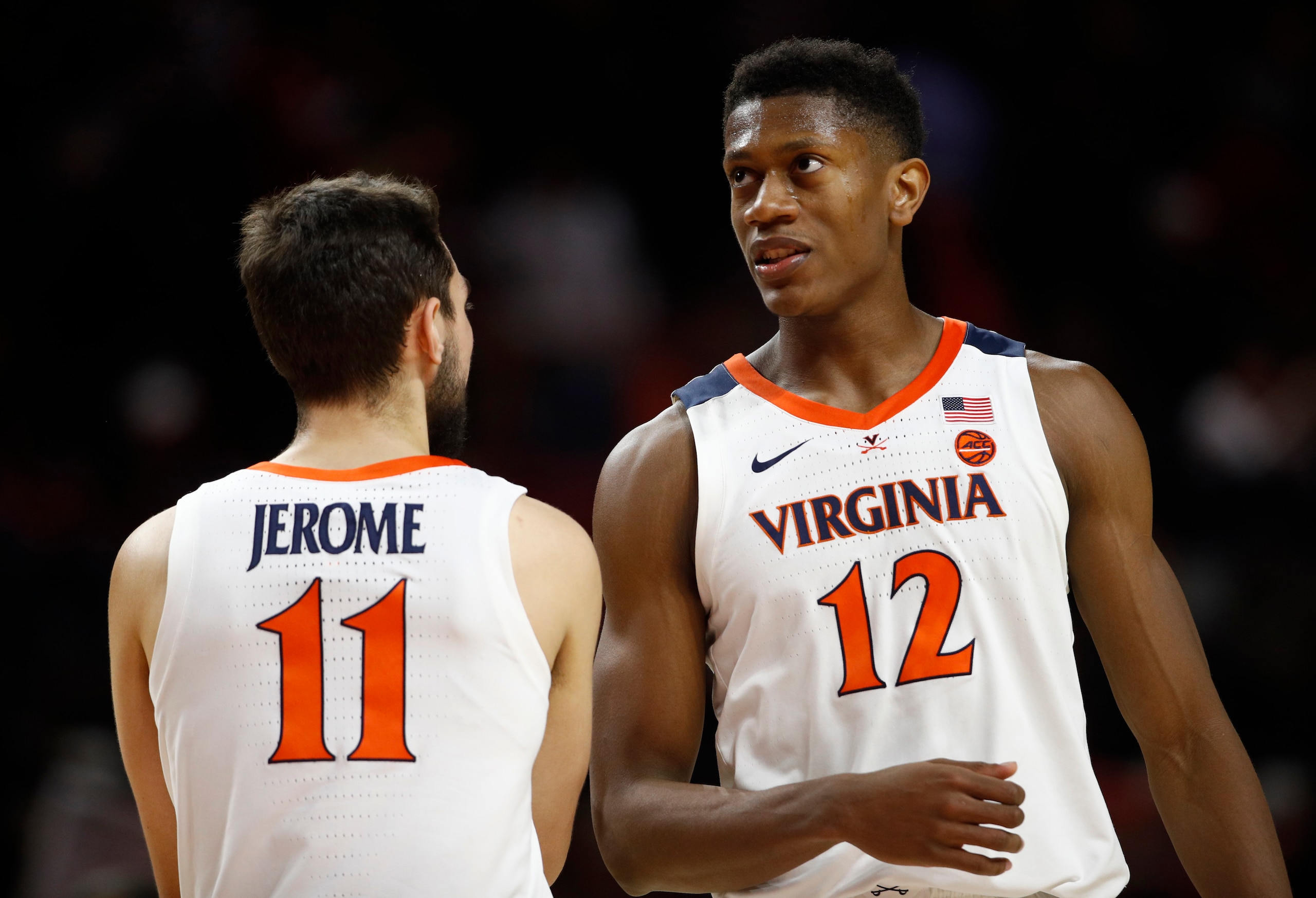 Ty Jerome and De'Andre Hunter