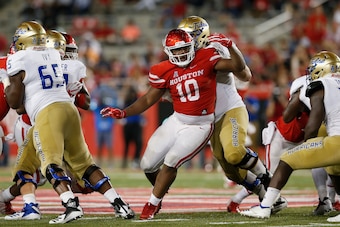Ed Oliver has No. 1 overall talent but could fall down the board a bit.