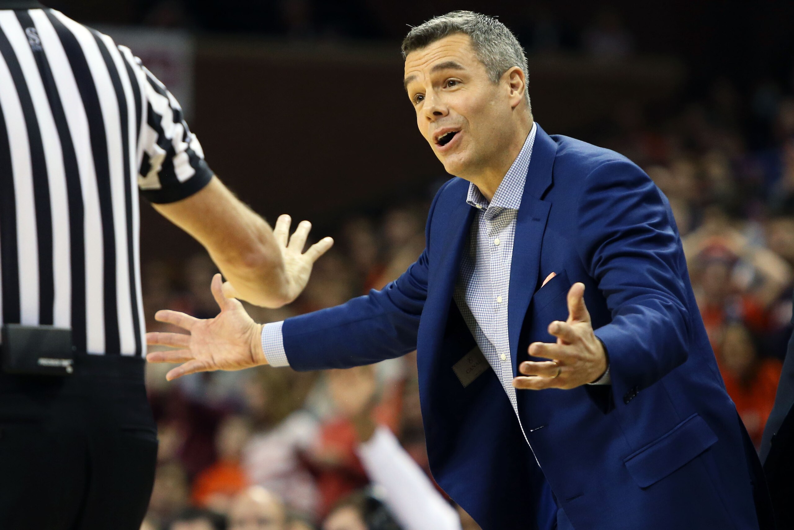 Virginia head coach Tony Bennett