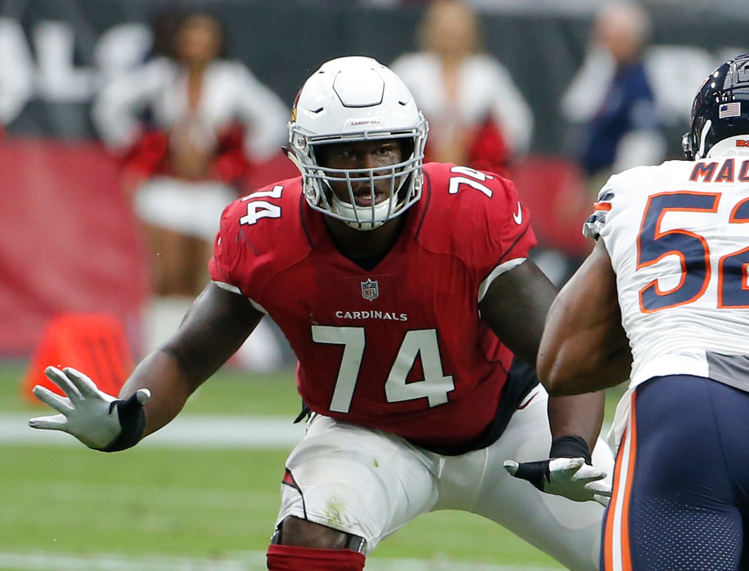 Arizona Cardinals offensive tackle D.J. Humphries