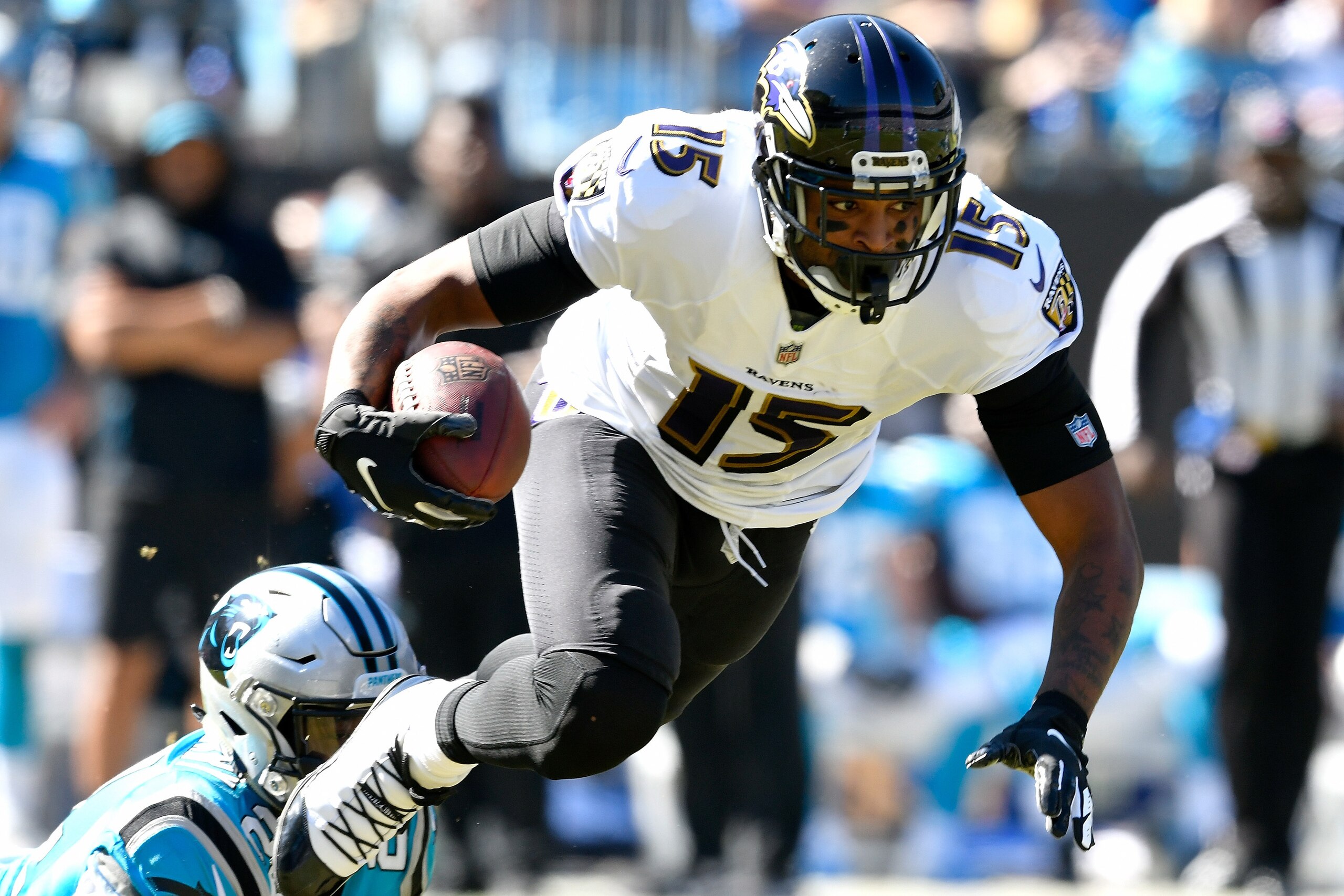 Baltimore Ravens wide receiver Michael Crabtree