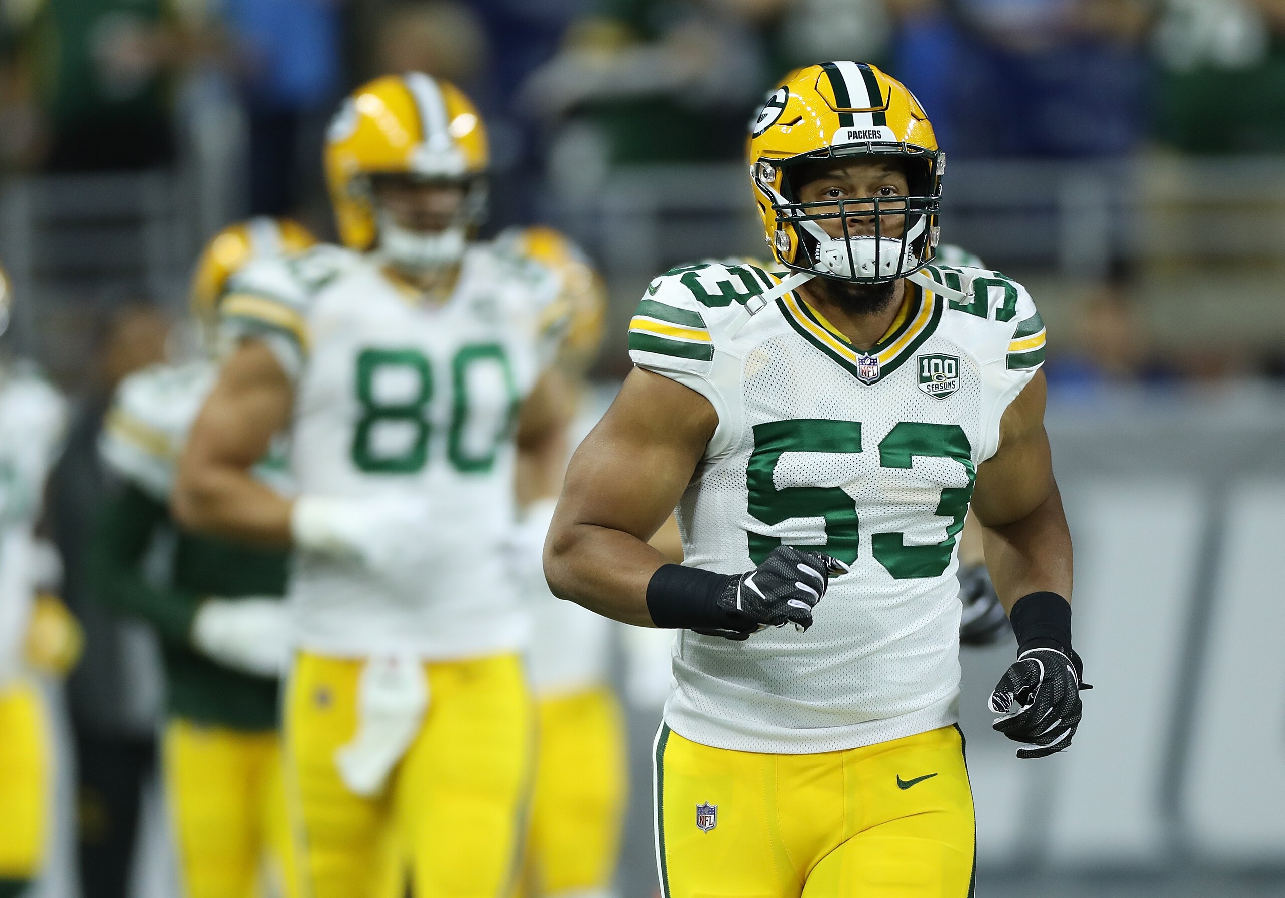 Green Bay Packers outside linebacker Nick Perry