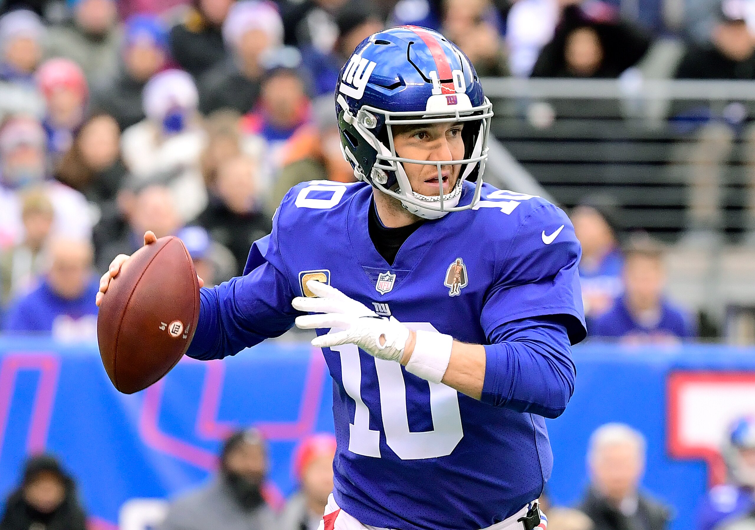 New York Giants quarterback Eli Manning