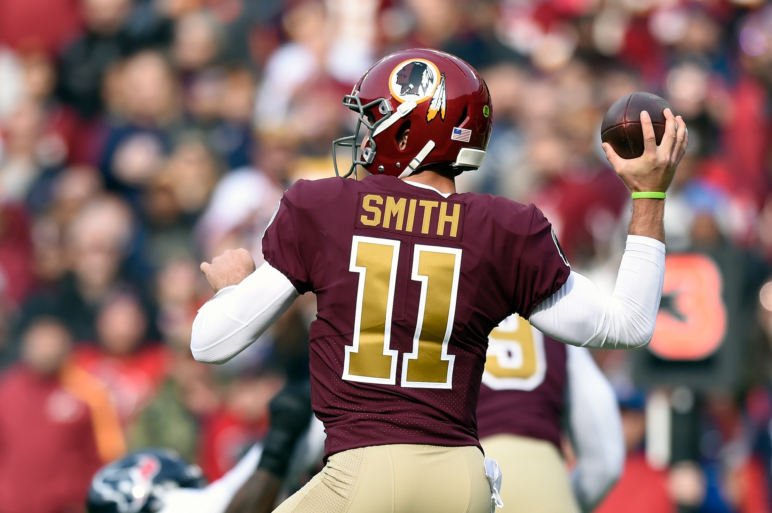 Washington Redskins quarterback Alex Smith