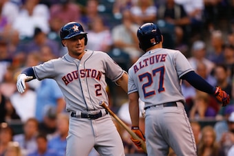 Alex Bregman and Jose Altuve