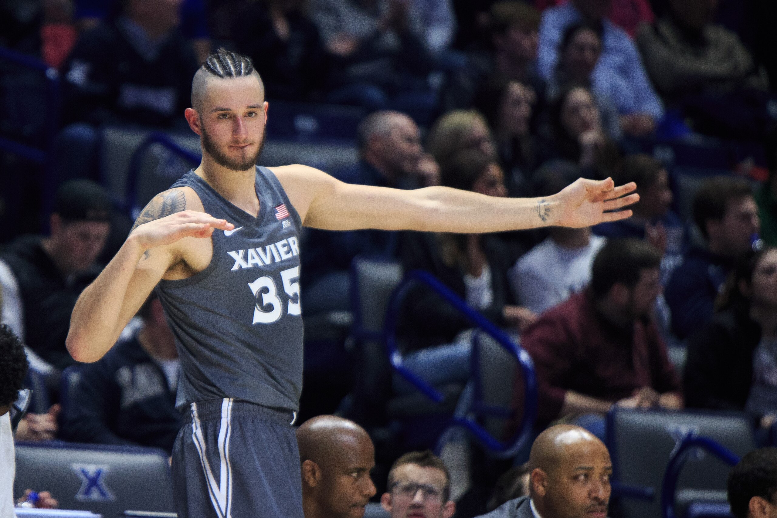 Xavier's Zach Hankins