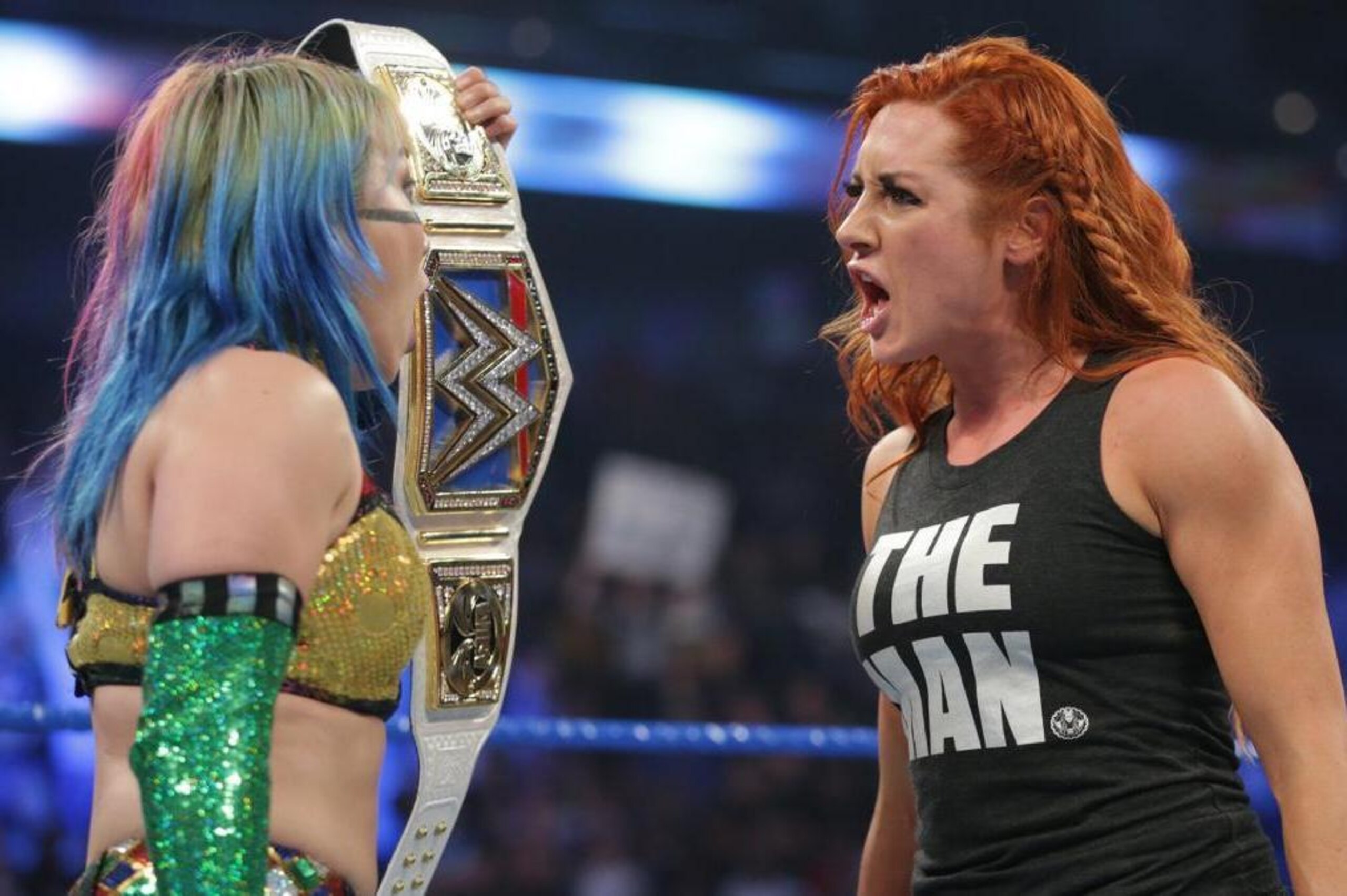 The outcome of Asuka vs. Becky Lynch at the Royal Rumble could directly affect the WrestleMania 35 main event.