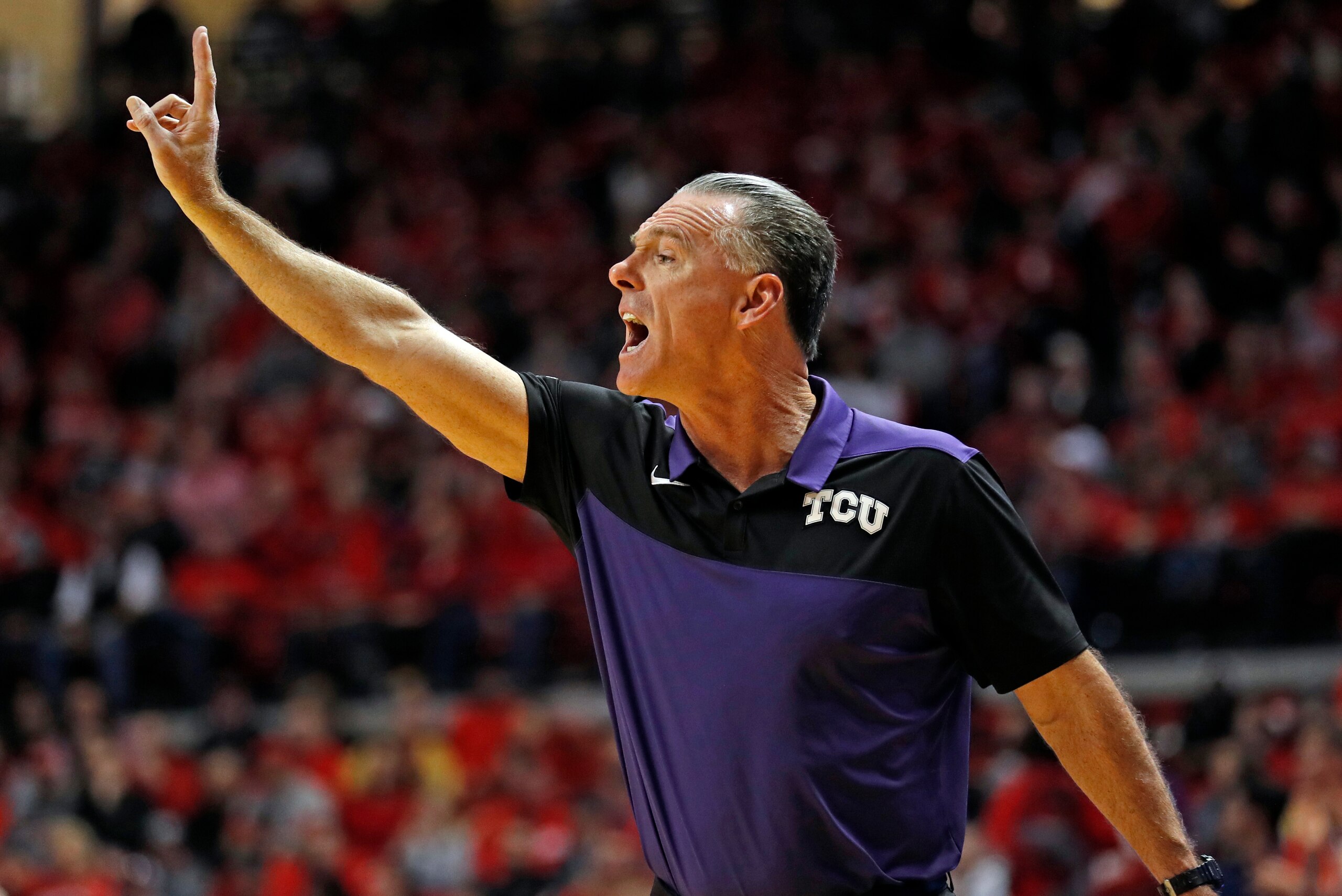 TCU head coach Jamie Dixon